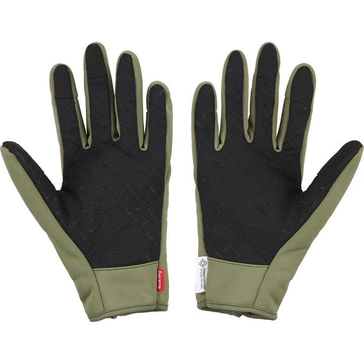 Supreme Supreme WINDSTOPPER Zip Gloves Size ONE SIZE - 3 Thumbnail