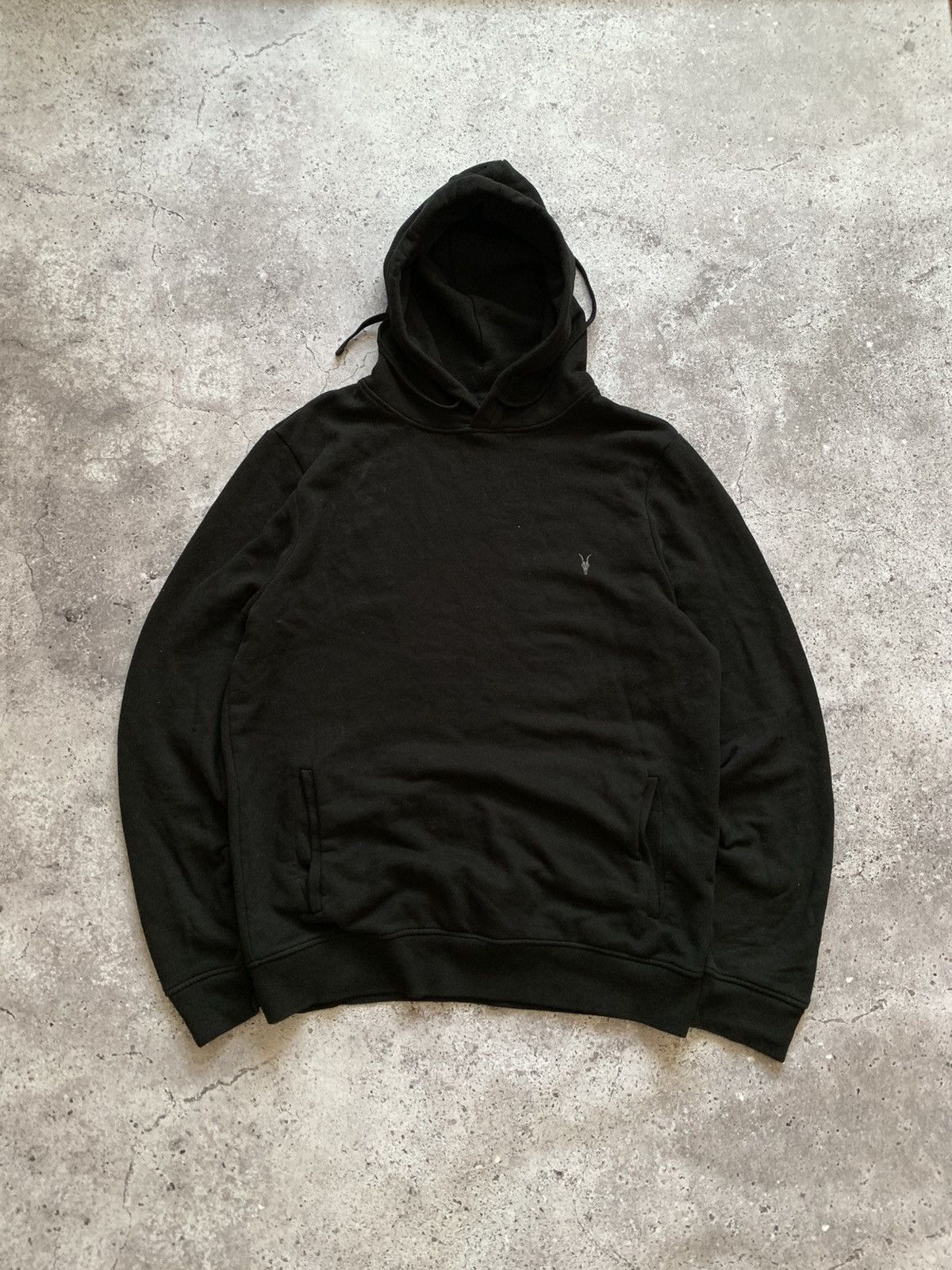 Allsaints × Vintage 🔥ALLSAINTS BLACK OVERSIZED HOODIE Size US M / EU 48-50 / 2 - 2 Thumbnail