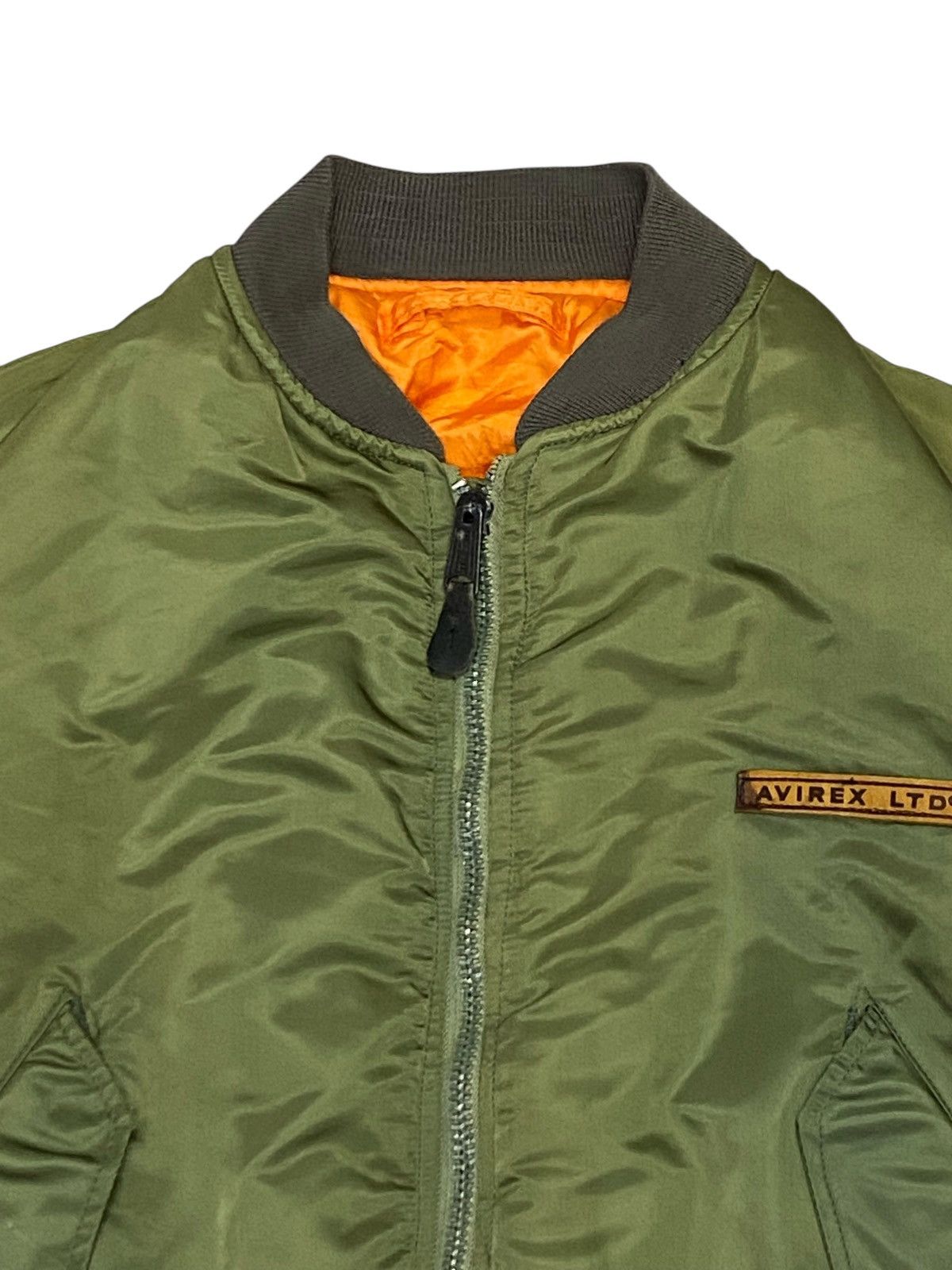 Avirex Vintage Avirex MA-1 Sun Faded Bomber Jacket Size US L / EU 52-54 / 3 - 6 Thumbnail