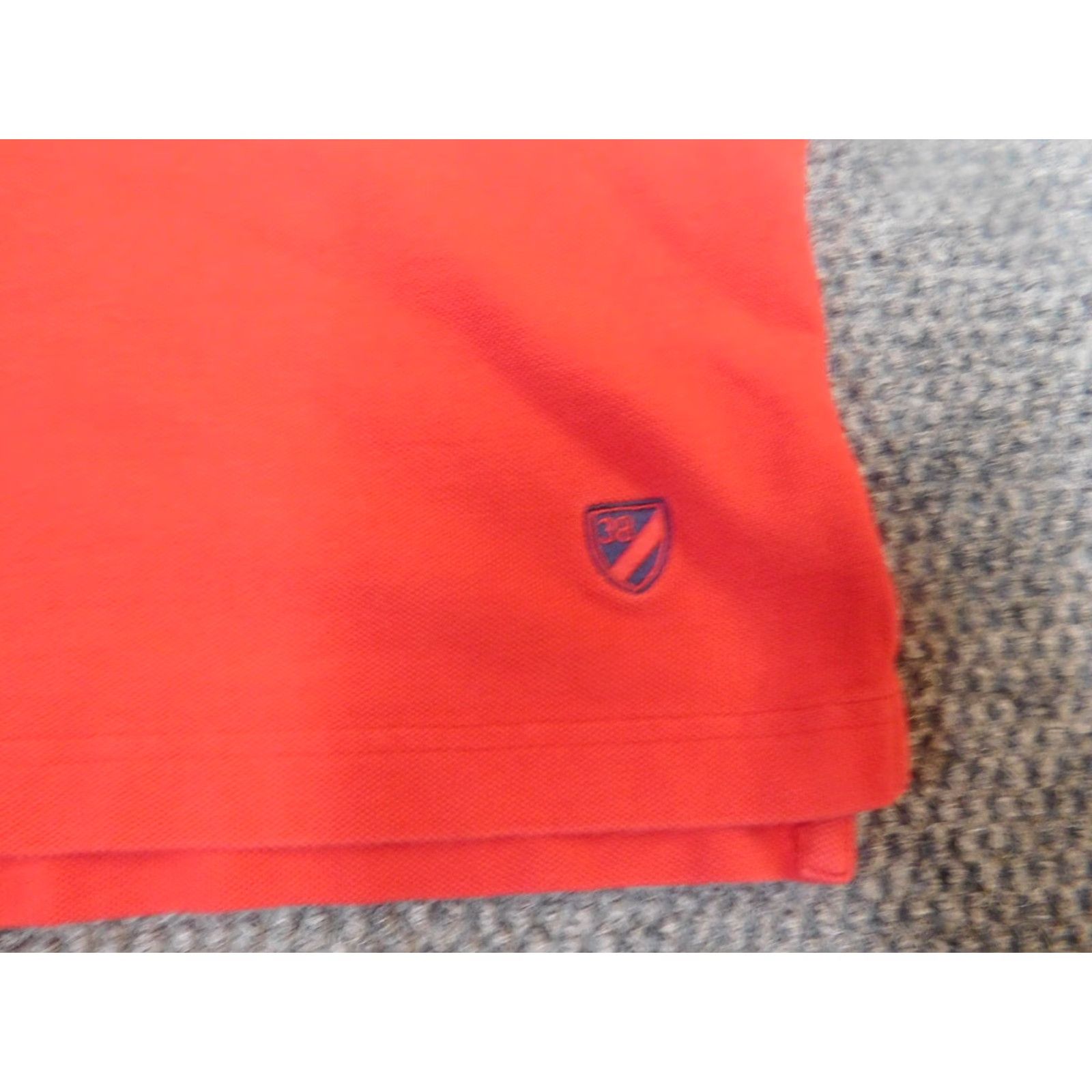 Cremieux Cremieux Polo Shirt Mens Large Red Classic Collared Short Sleeve Golf Breathable 100% Cotton Logo Size US L / EU 52-54 / 3 - 3 Thumbnail