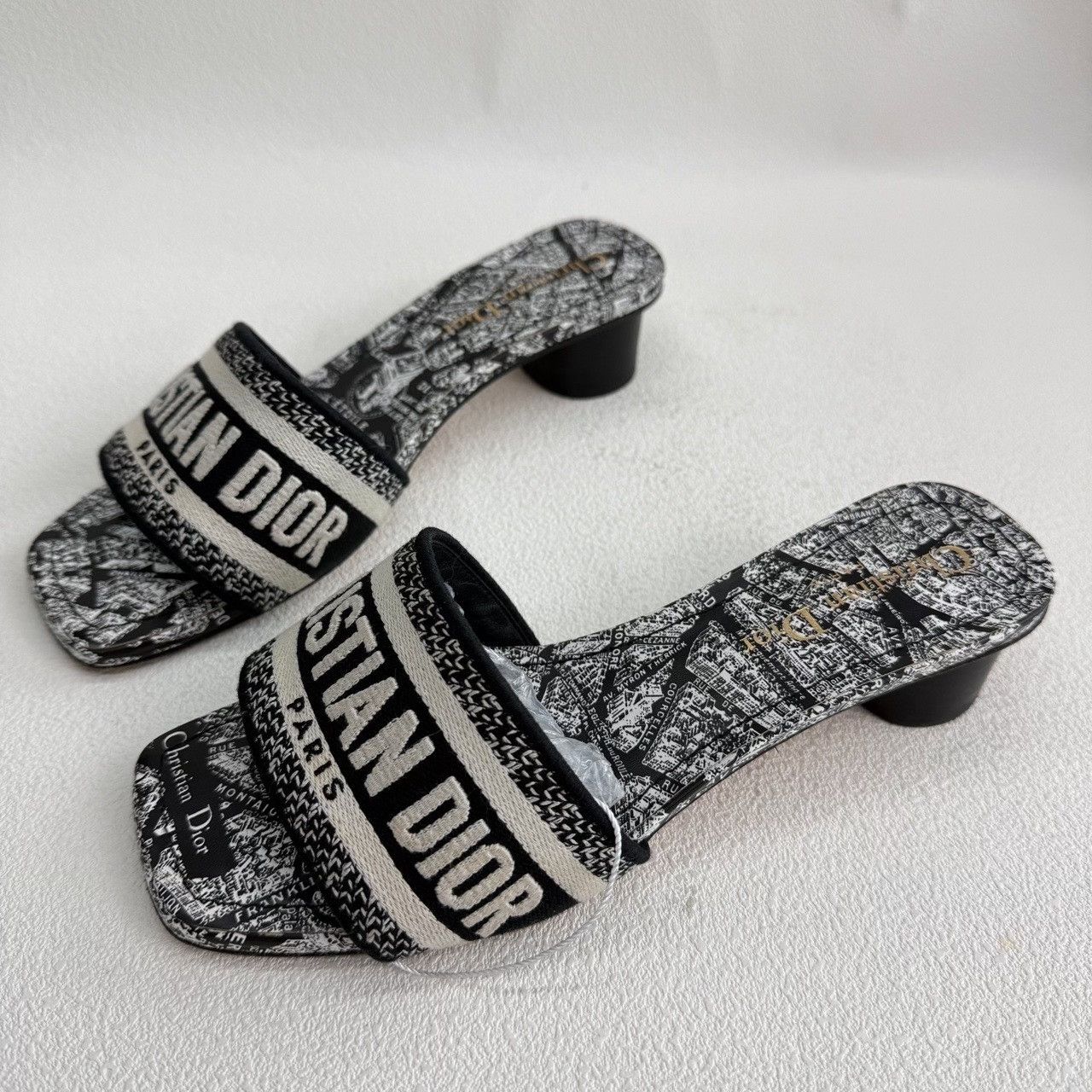Dior Dior Black Sandals us_5 Women Size US 5 / IT 35 - 1 Thumbnail