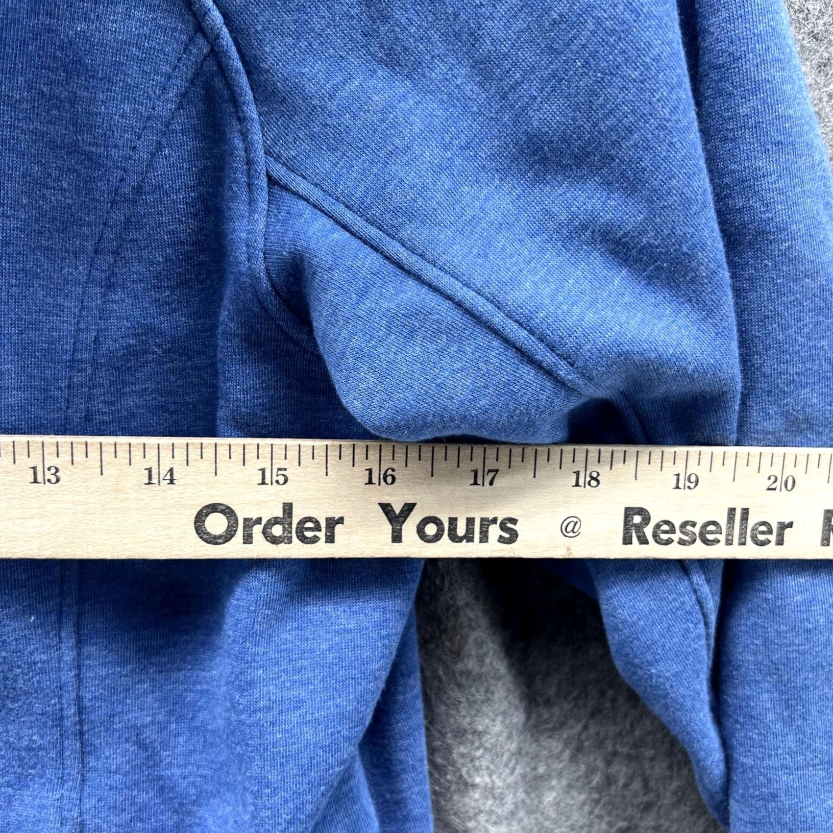Under Armour VINTAGE Under Armour Sweater Shirt Womens Small Full Zip Hooded Fleece Logo Blue Size S / US 4 / IT 40 - 7 Thumbnail