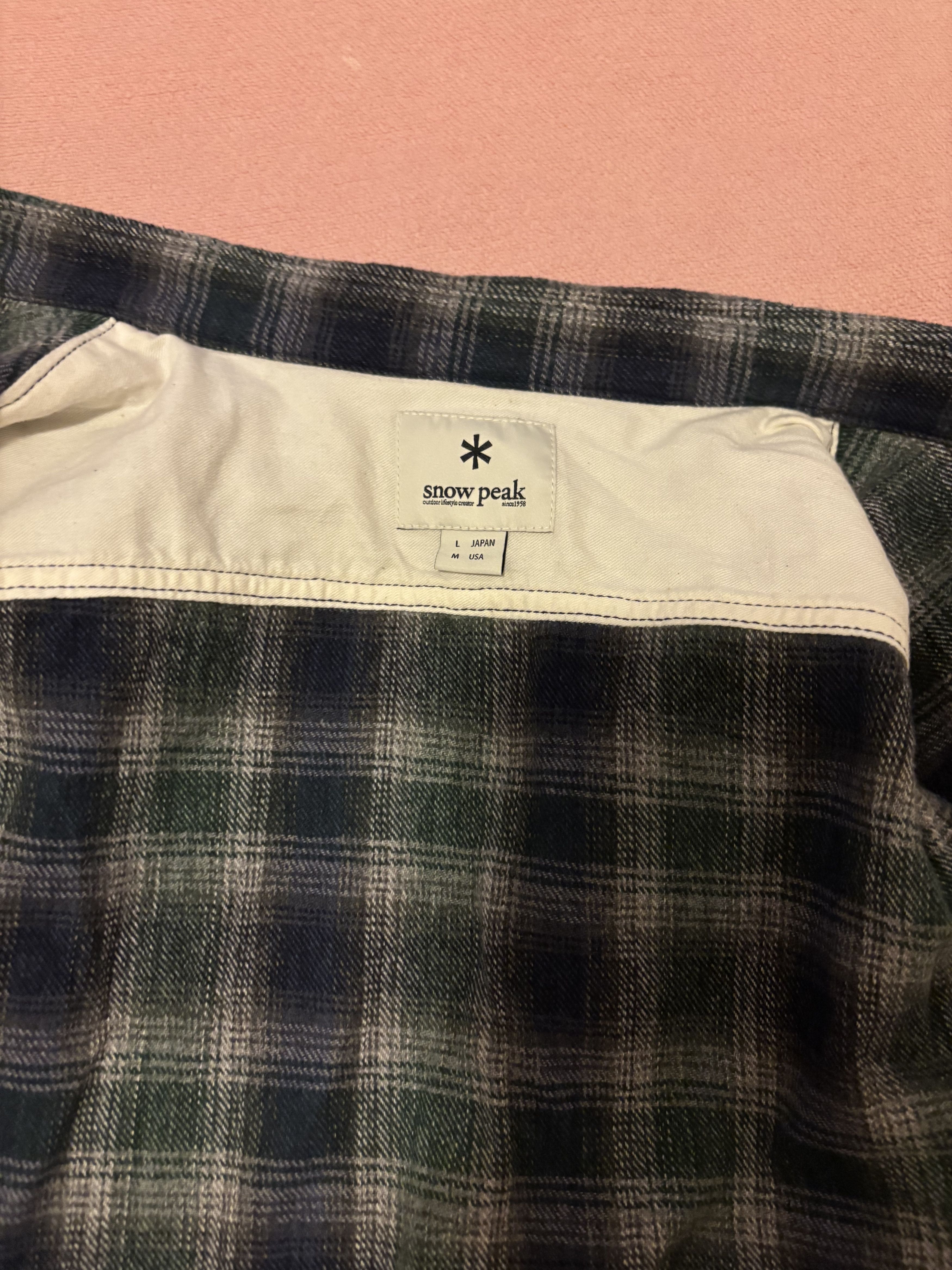 Snow Peak button down kinda-jacket with pockets Size US M / EU 48-50 / 2 - 6 Thumbnail