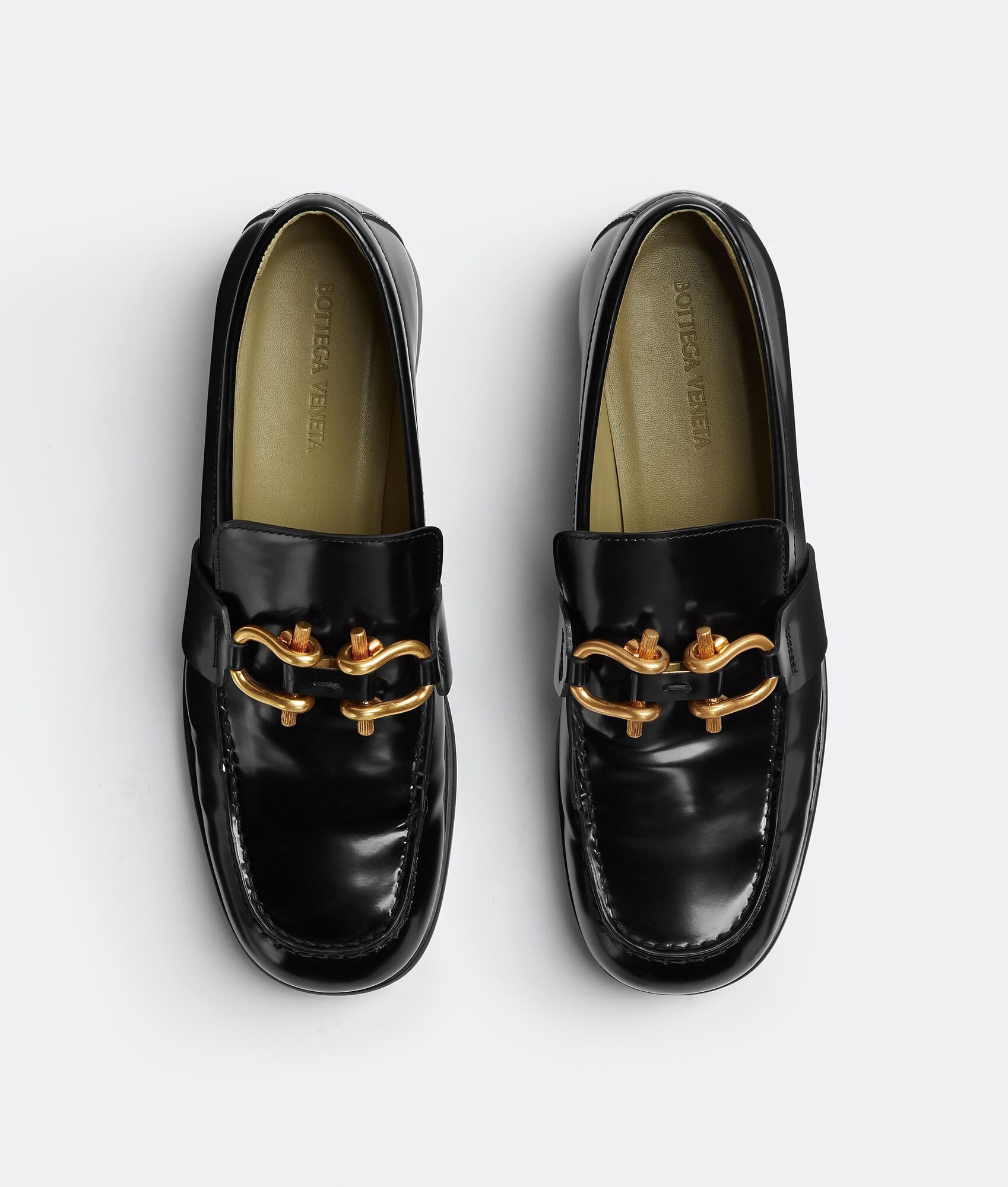 Bottega Veneta o1n1vont0125 Monsieur Loafers in Black Size US 11 / IT 41 - 4 Thumbnail