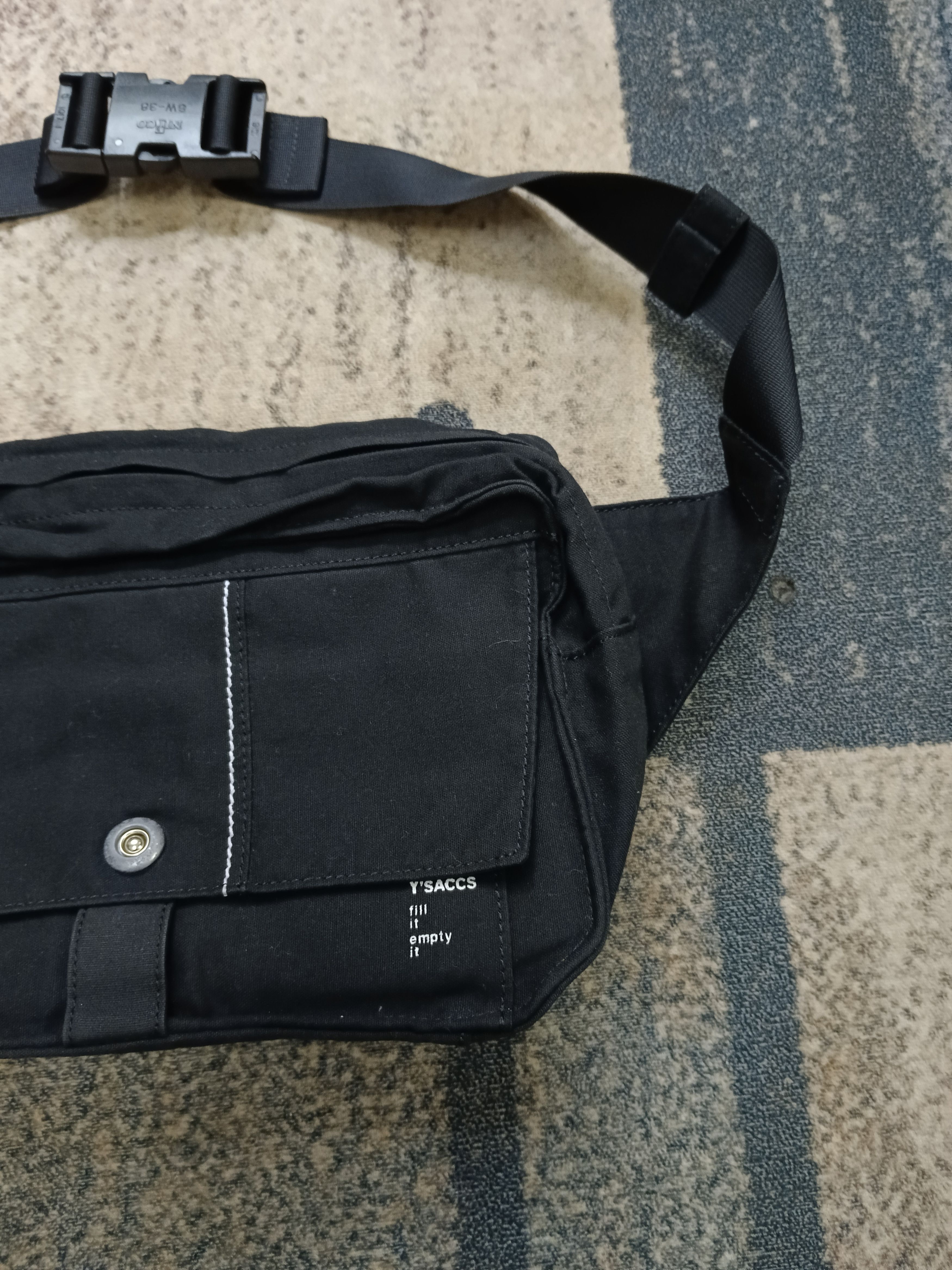 Yohji Yamamoto YOHJI YAMAMOTO YSAC CROSSBODY/WAIST BAG Size ONE SIZE - 4 Thumbnail