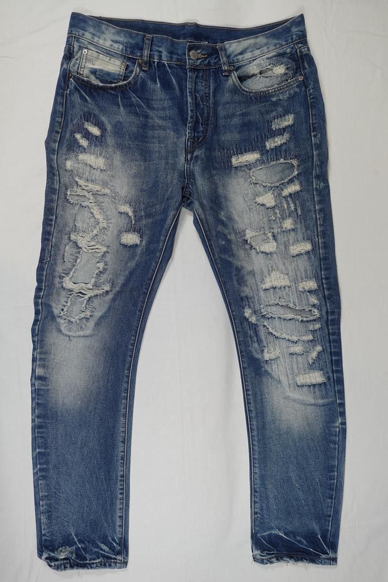 RRL Ralph Lauren RRL Double Ralph Lauren Jeans Pants Slim Boot Santa Fe 36/32 Size US 36 / EU 52 - 1 Thumbnail