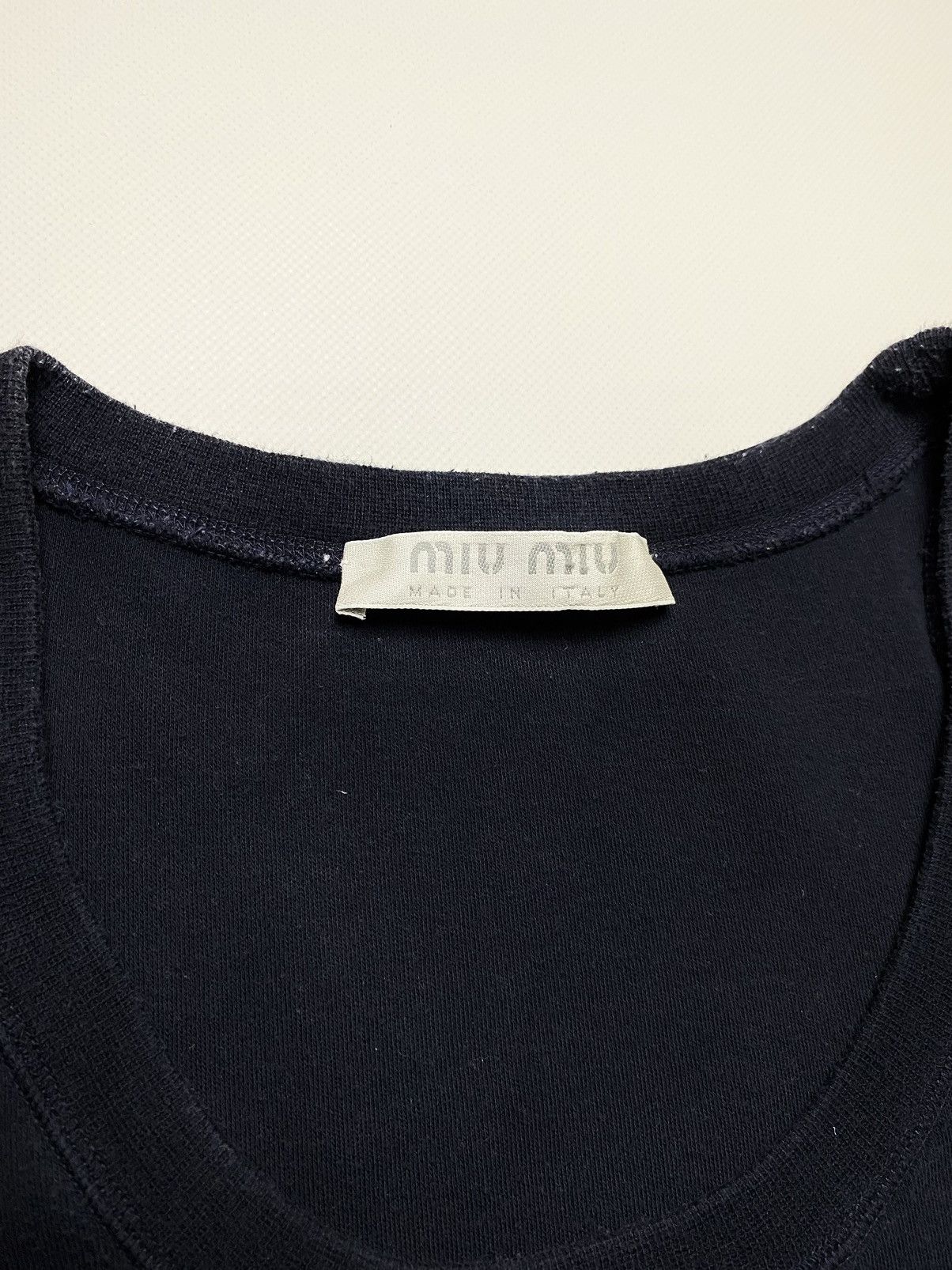 Miu Miu Miu Miu Women’s Archive Tank Top Size XS / US 0-2 / IT 36-38 - 6 Thumbnail