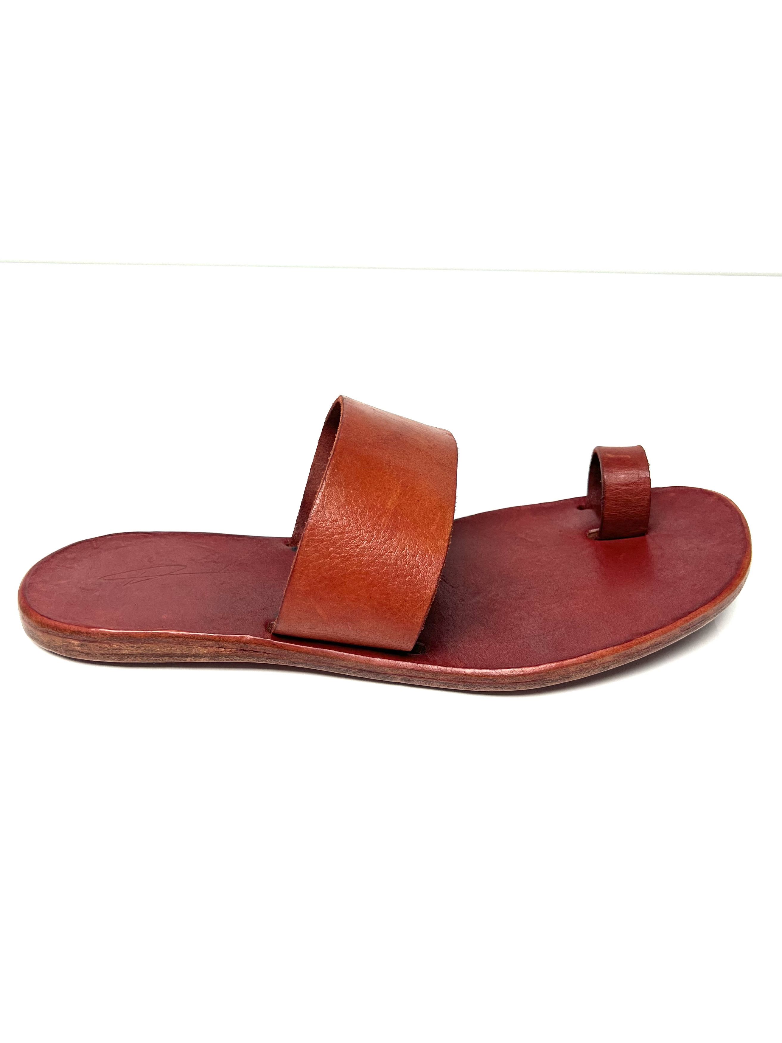 Dimissianos & Miller DIMISSIANOS & MILLER LEATHER SLIDE / SANDALS Size US 11 / EU 44 - 4 Thumbnail