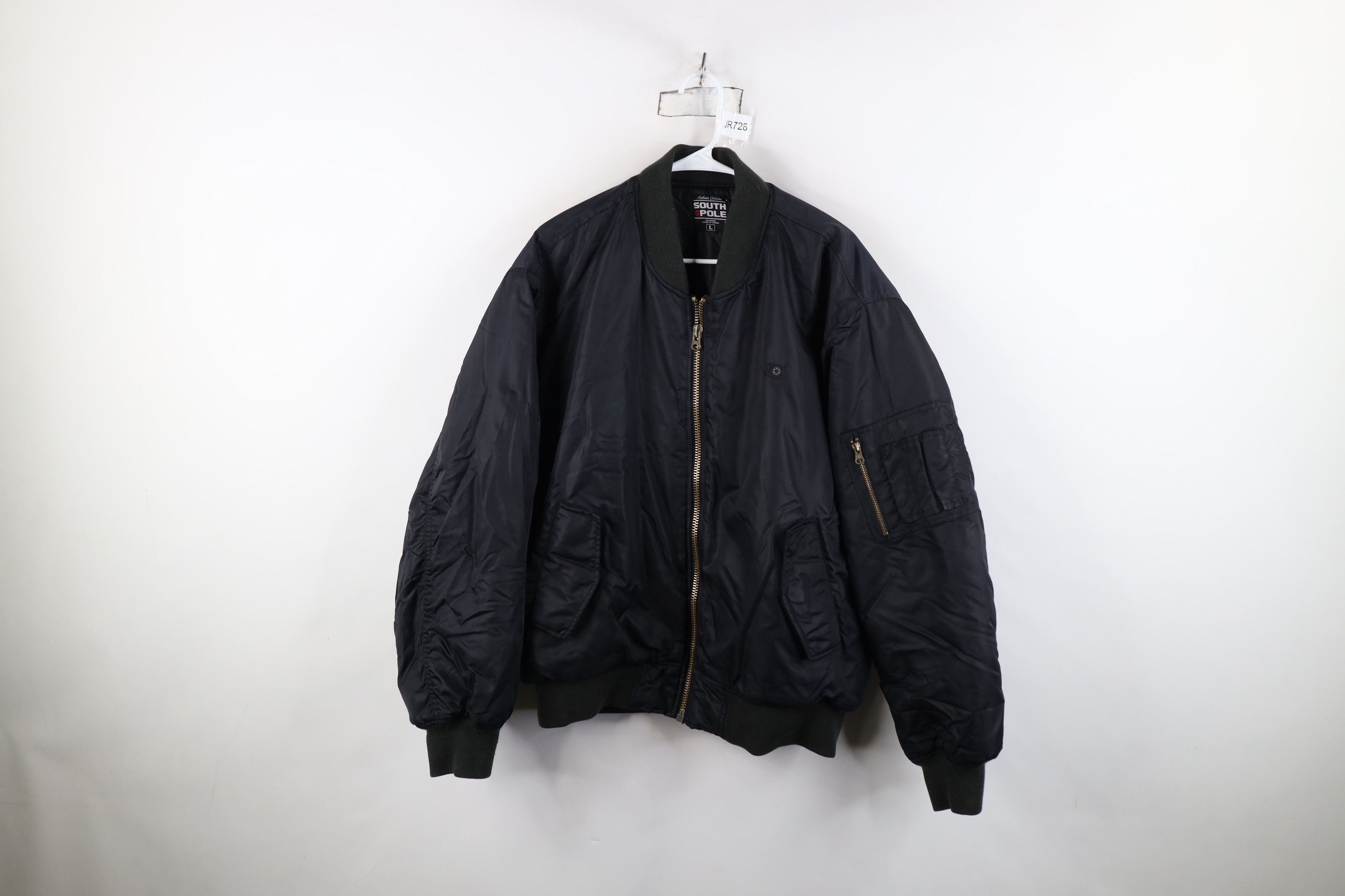 Southpole Vintage 90s Y2K Southpole Military Flight Bomber Jacket Size US L / EU 52-54 / 3 - 1 Thumbnail