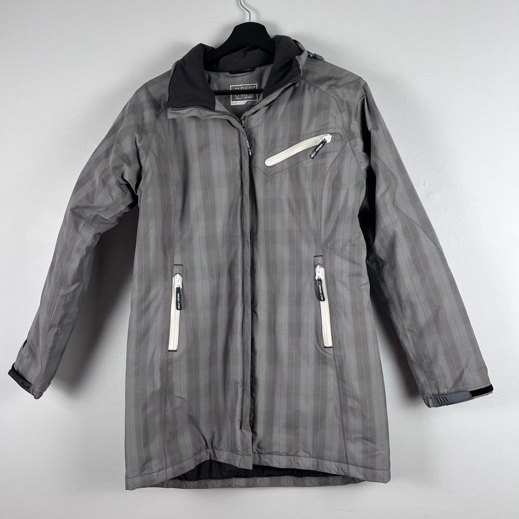 Helly Hansen Helly Hansen women winter jacket plaided gray size S Size S / US 4 / IT 40 - 1 Thumbnail