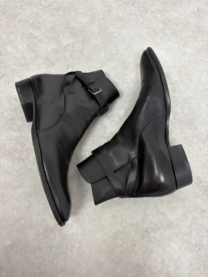 Saint Laurent Paris Saint Laurent Black Dakota Ankle Leather Boots Size US 9 / EU 42 - 6 Thumbnail