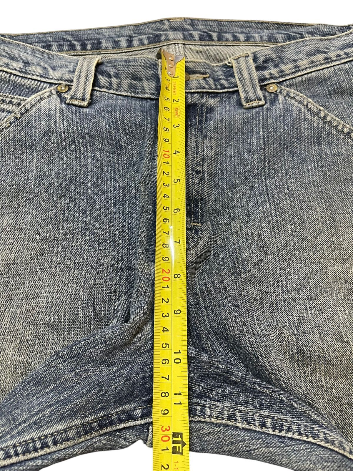 Lee Vintage 90s Lee Dungarees Faded Wash Carpenter Baggy Jeans Size US 32 / EU 48 - 17 Thumbnail