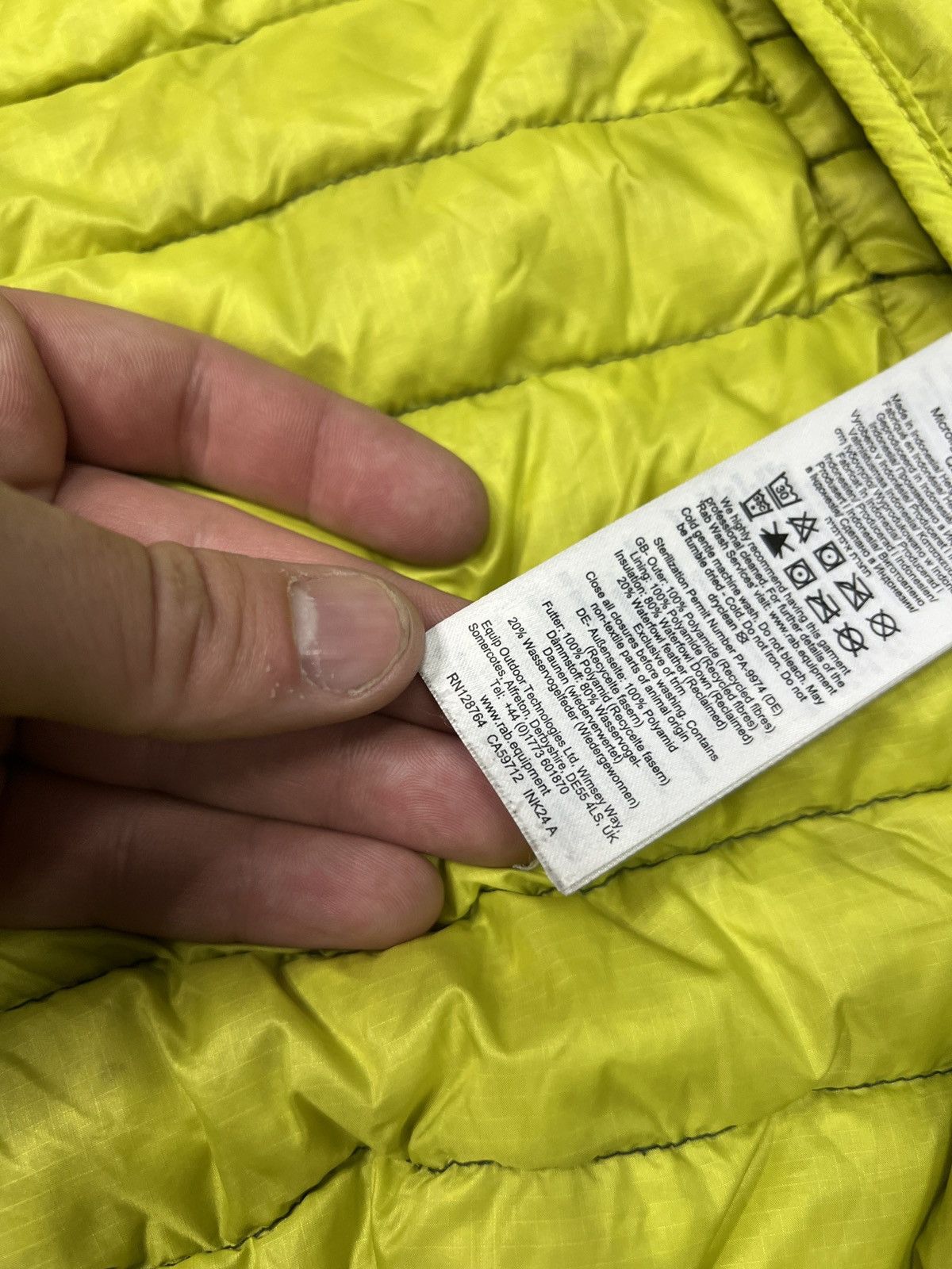 Rab Rab Microlight Alpine Down Jacket Black Size S Size US S / EU 44-46 / 1 - 9 Thumbnail