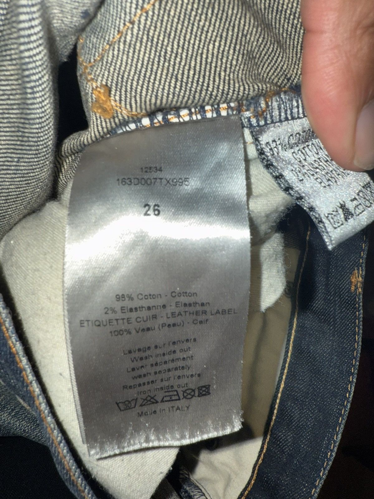 Dior × Kris Van Assche Dior Homme SS11 “Jake” Size US 26 / EU 42 - 6 Thumbnail