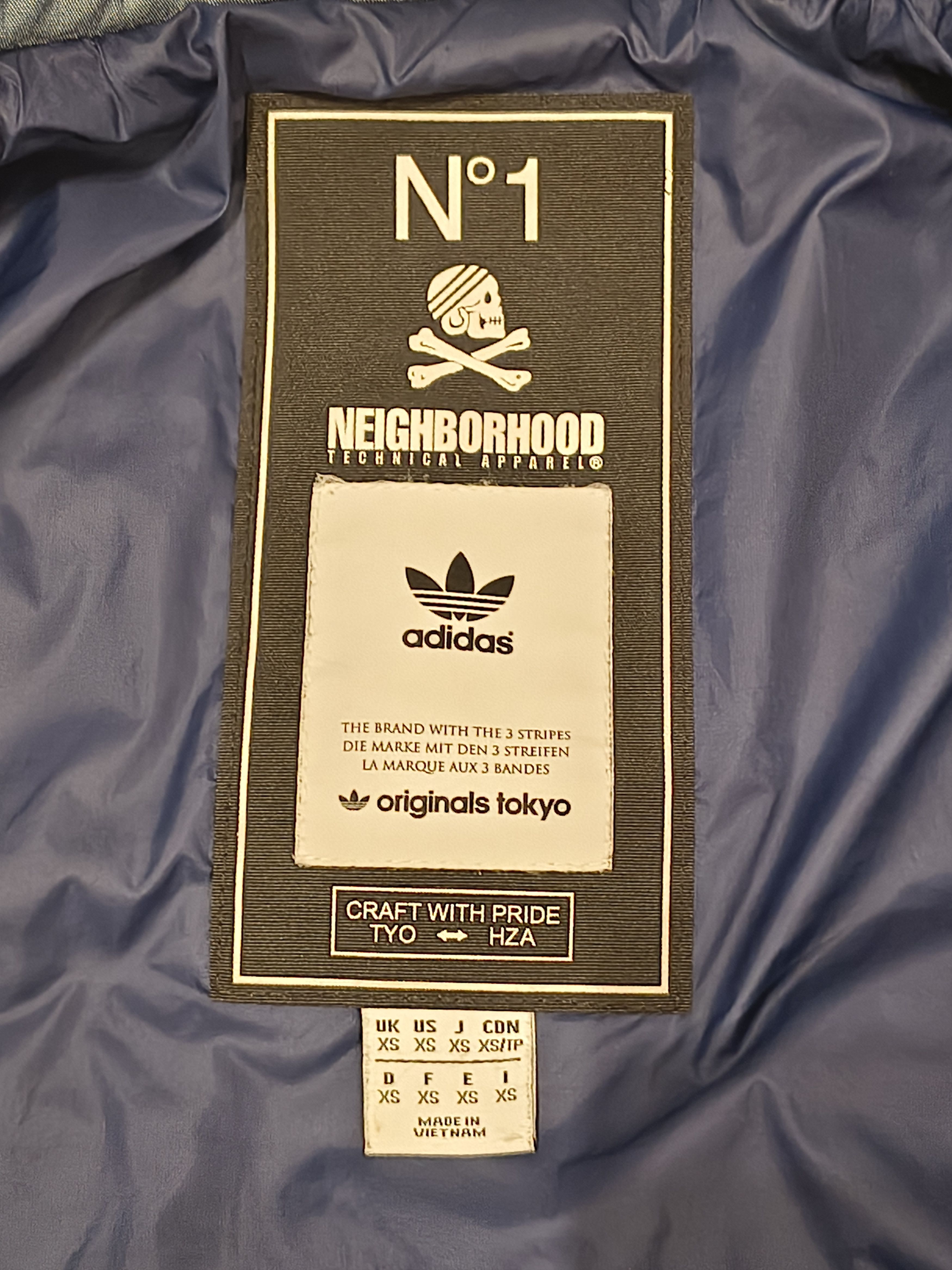Adidas × Neighborhood Adidas x Neighborhood limited Quilted Denim Rare Jacket XS-S Size US XS / EU 42 / 0 - 9 Thumbnail