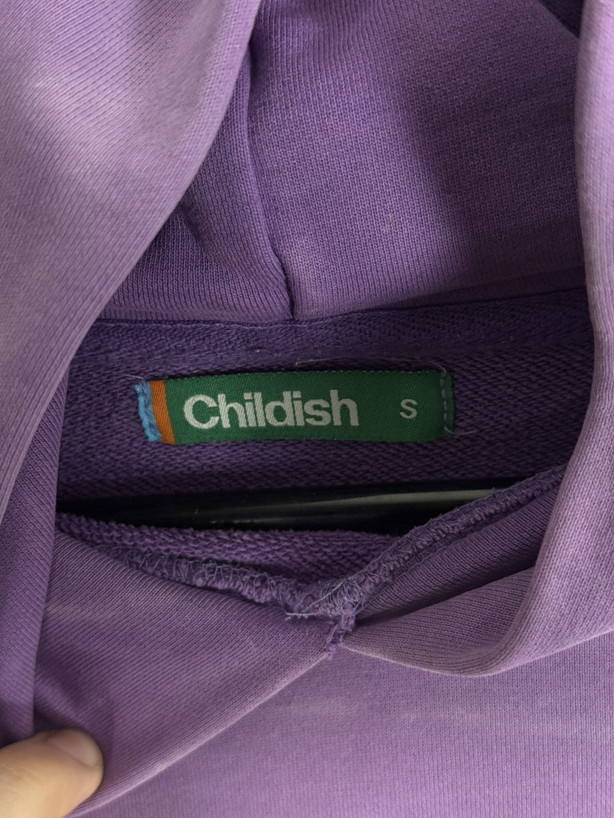 CHILDS Childish Robs Motors 1995 Purple Hoodie Big Logo Y2K Racing Size US S / EU 44-46 / 1 - 14 Thumbnail