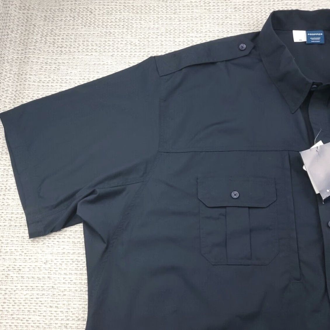 Propper Propper Tactical Shirt Mens 5XL Short Shirt Navy Teflon Fabric Military Work Size US XXL / EU 58 / 5 - 3 Thumbnail