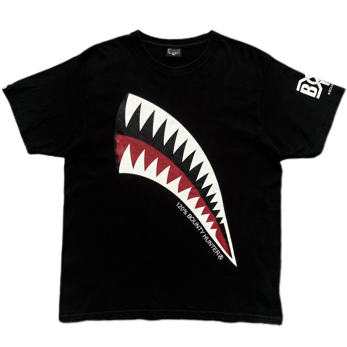 Bounty Hunter 🔥BOUNTY HUNTER SHARK TOOTH BLACK TEE Size US M / EU 48-50 / 2 - 2 Thumbnail