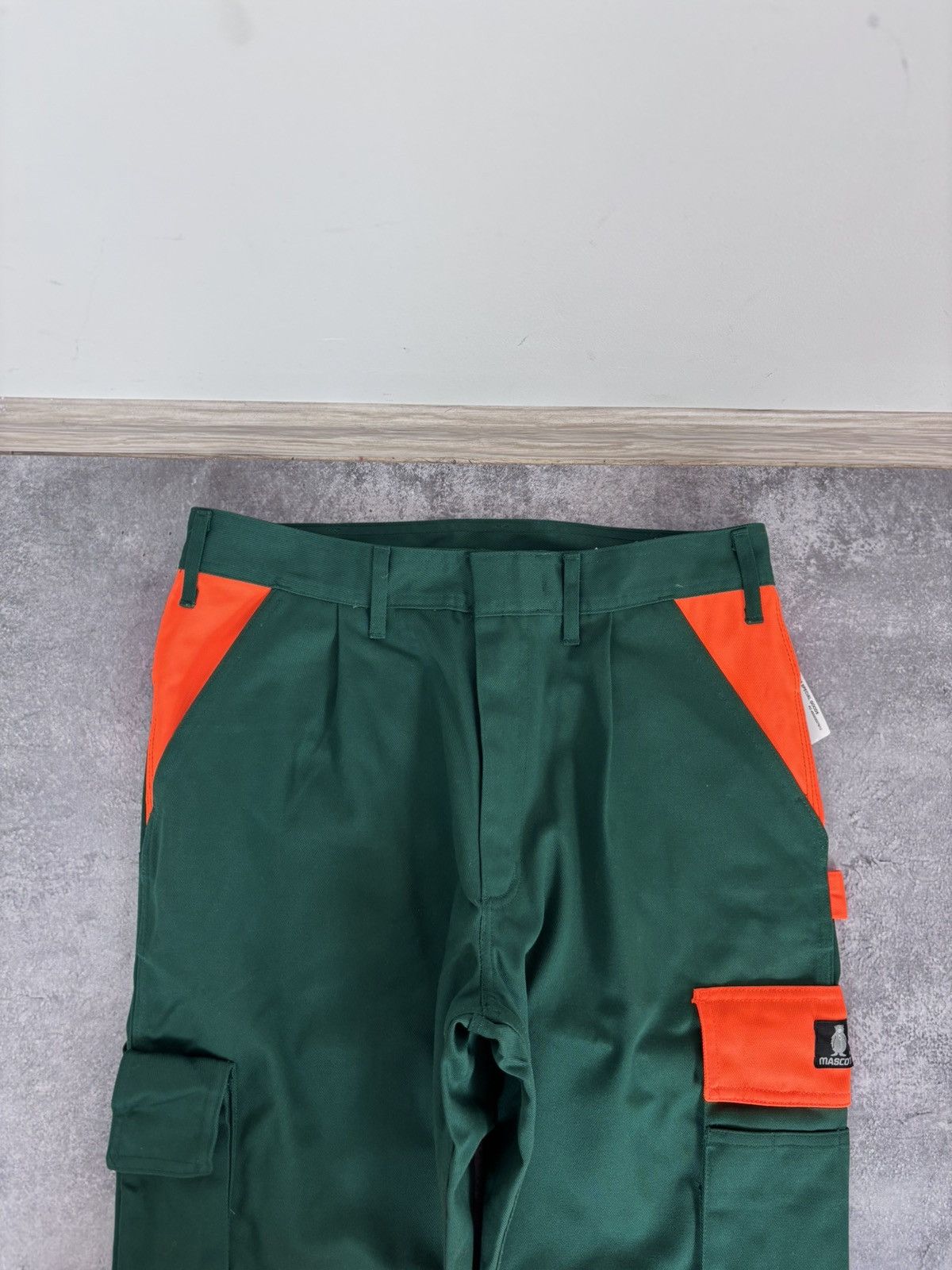 Other Mascot Men’s NWT Reflective Green/Orange Safety Work Pants Size US 32 / EU 48 - 7 Thumbnail