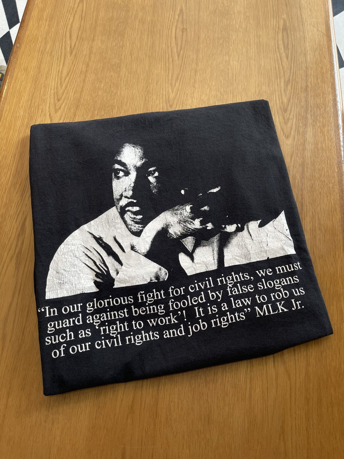 Vintage Vintage Martin Luther King Bayside T shirt Size US XXL / EU 58 / 5 - 1 Thumbnail