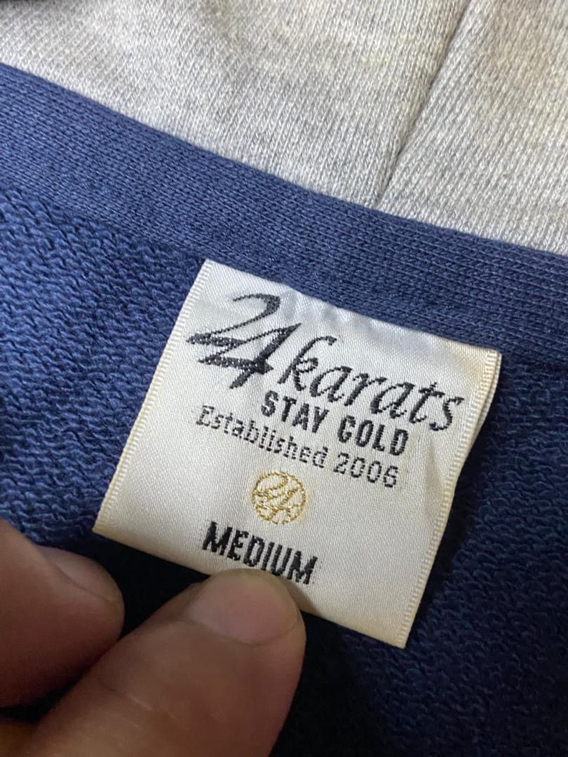 Japanese Brand 24Karats Stay Cold Zip Up Sweater Jacket (177) Size US M / EU 48-50 / 2 - 3 Thumbnail