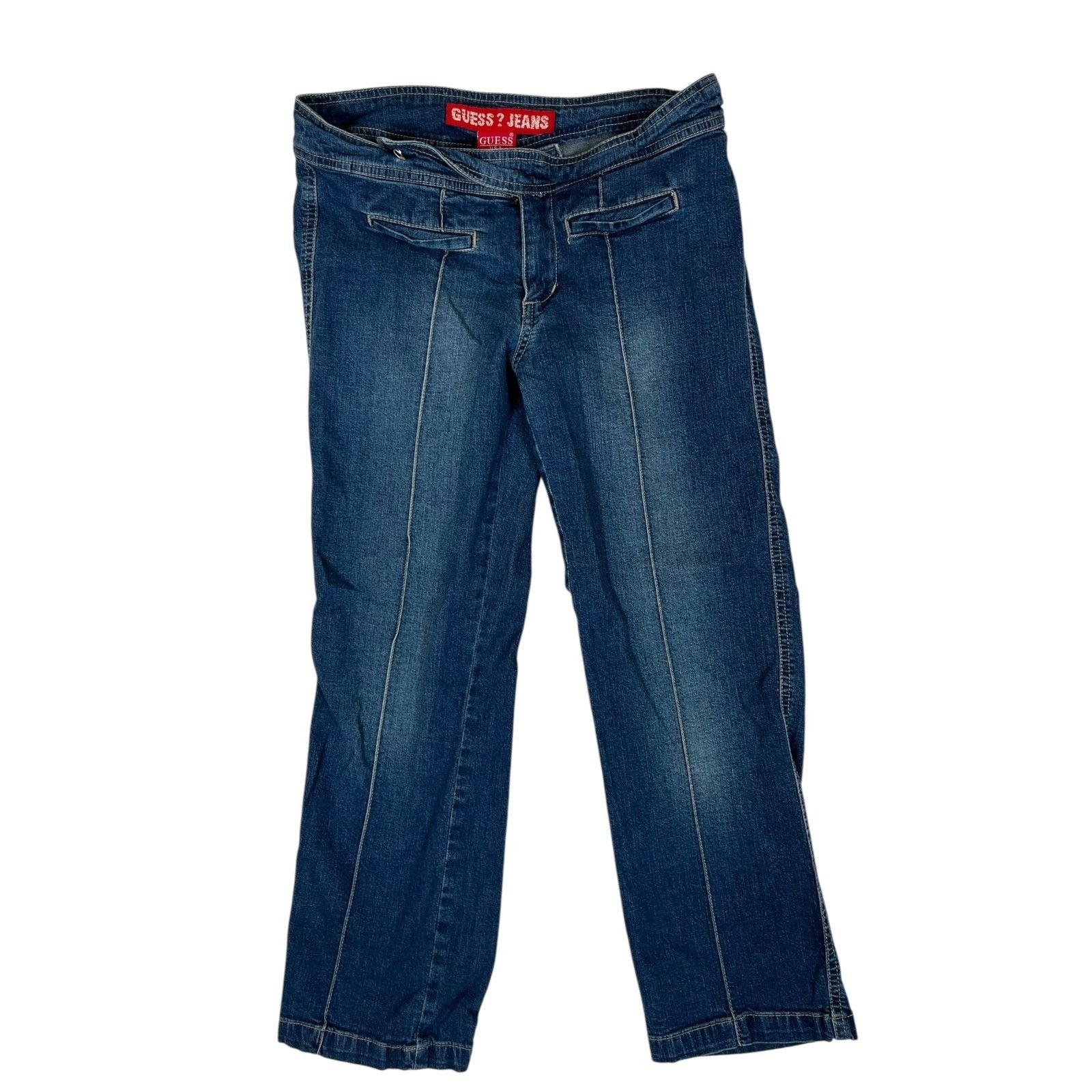 Guess Vintage Guess Capri Denim Jeans Women's Size 27 Y2K Low Rise Size 27" / US 4 / IT 40 - 1 Thumbnail