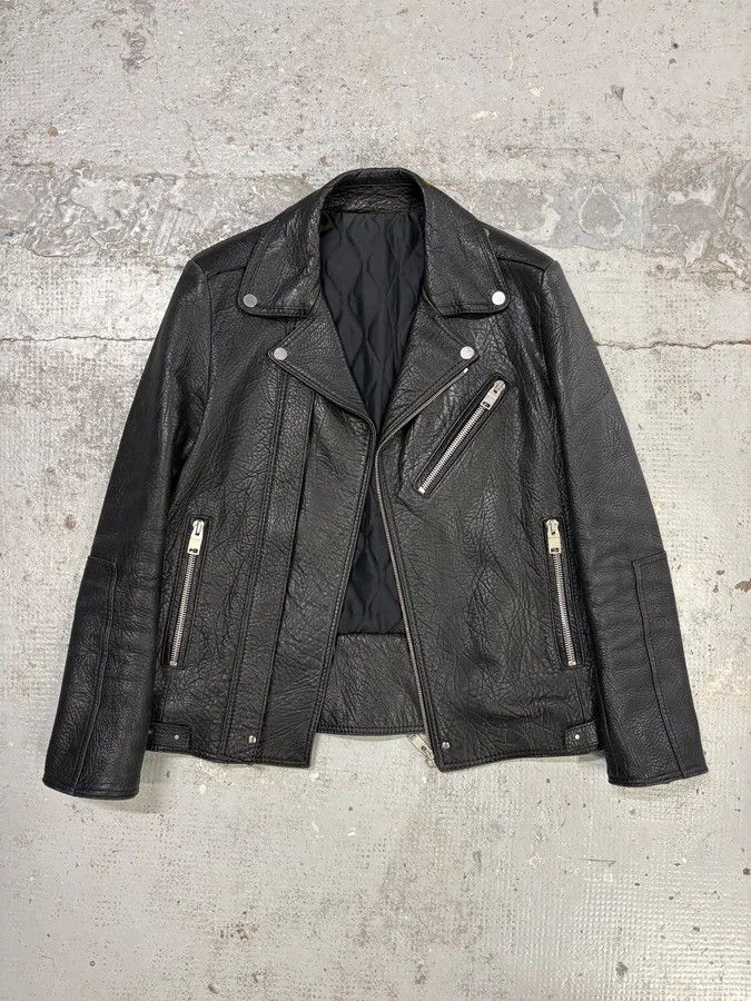 Balenciaga AW2014 Balenciaga Black Leather Perfecto Jacket Size US S / EU 44-46 / 1 - 7 Thumbnail