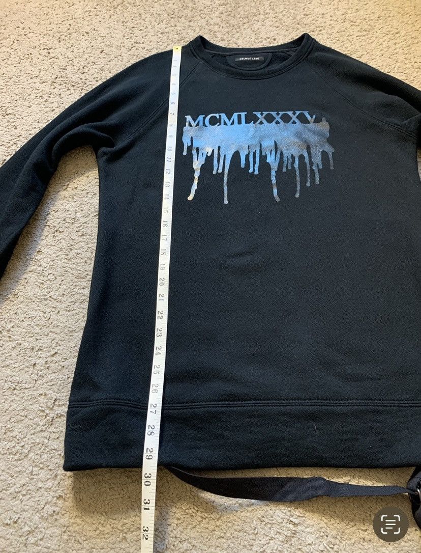 Helmut Lang HELMUT LANG (1986) ROMAN NUMERALS SWEATSHIRT Size US M / EU 48-50 / 2 - 17 Thumbnail