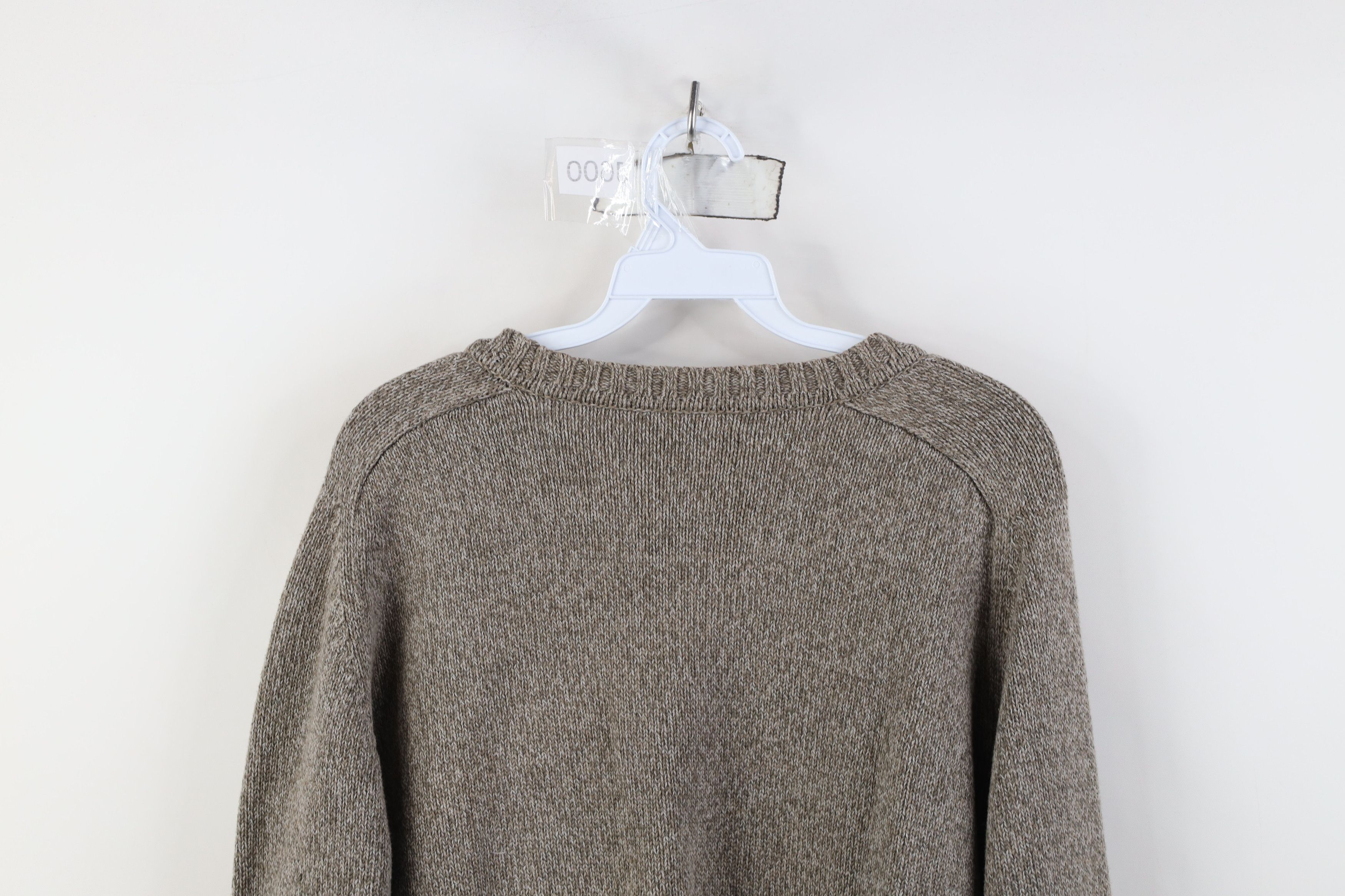 Vintage Vintage 90s Streetwear Heavyweight Knit Crewneck Sweater Size US L / EU 52-54 / 3 - 8 Thumbnail