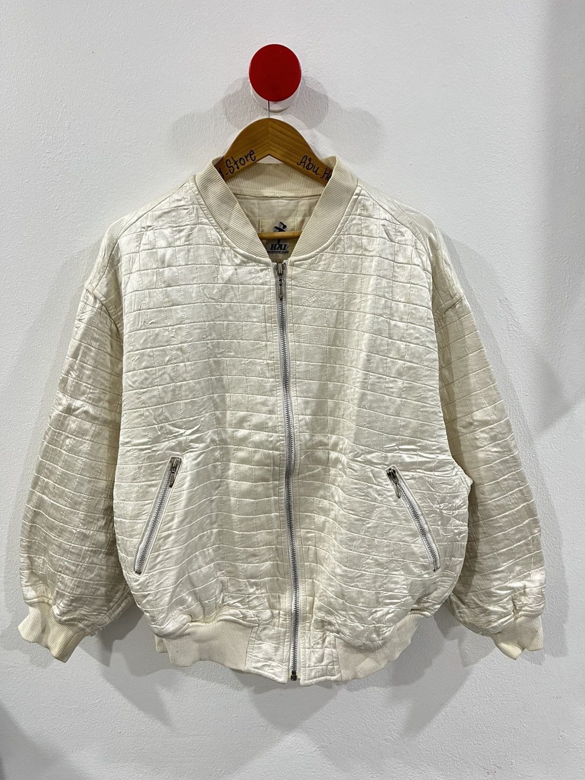 Hai Sporting Gear Hai Sporting Gear By Issey Miyake Zipper Bomber Jacket Size US M / EU 48-50 / 2 - 2 Thumbnail