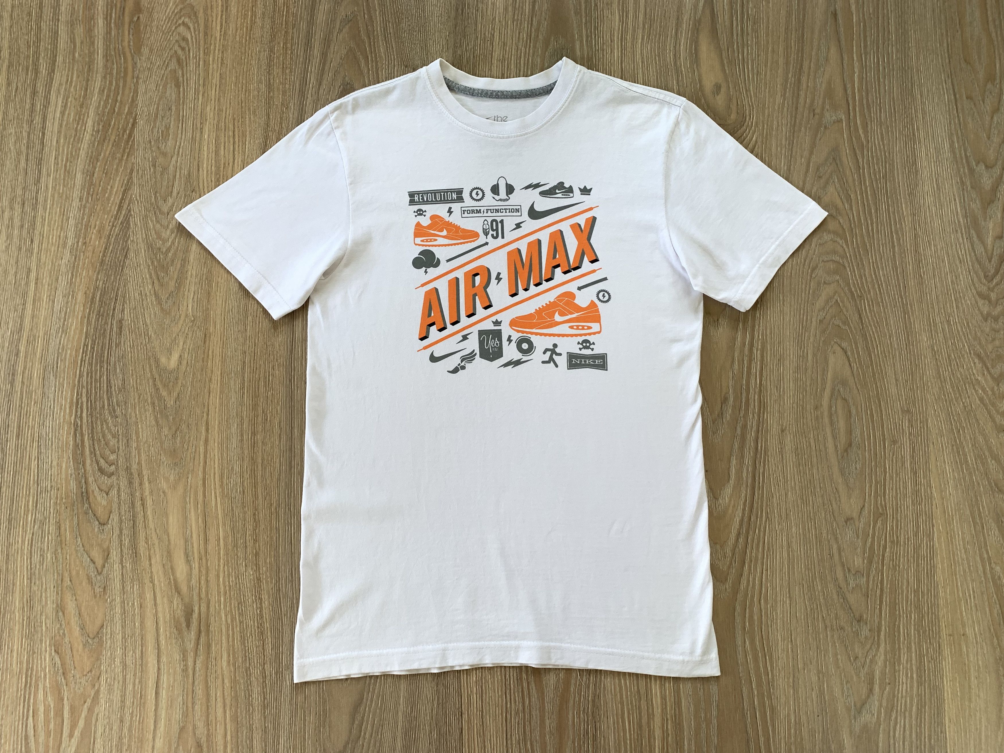 Nike Nike Air Max Regular Fit Cotton T Shirt Size US S / EU 44-46 / 1 - 2 Thumbnail