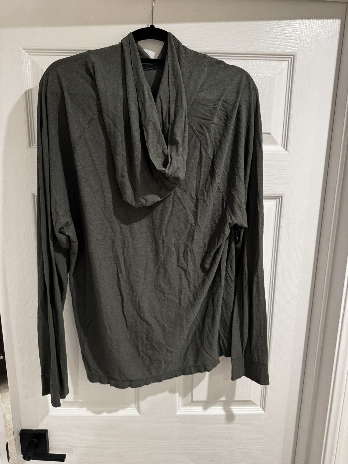 James Perse James Perse Hooded Long Sleeve Hoodie – Olive - XL/Size 4 Size US XL / EU 56 / 4 - 2 Thumbnail