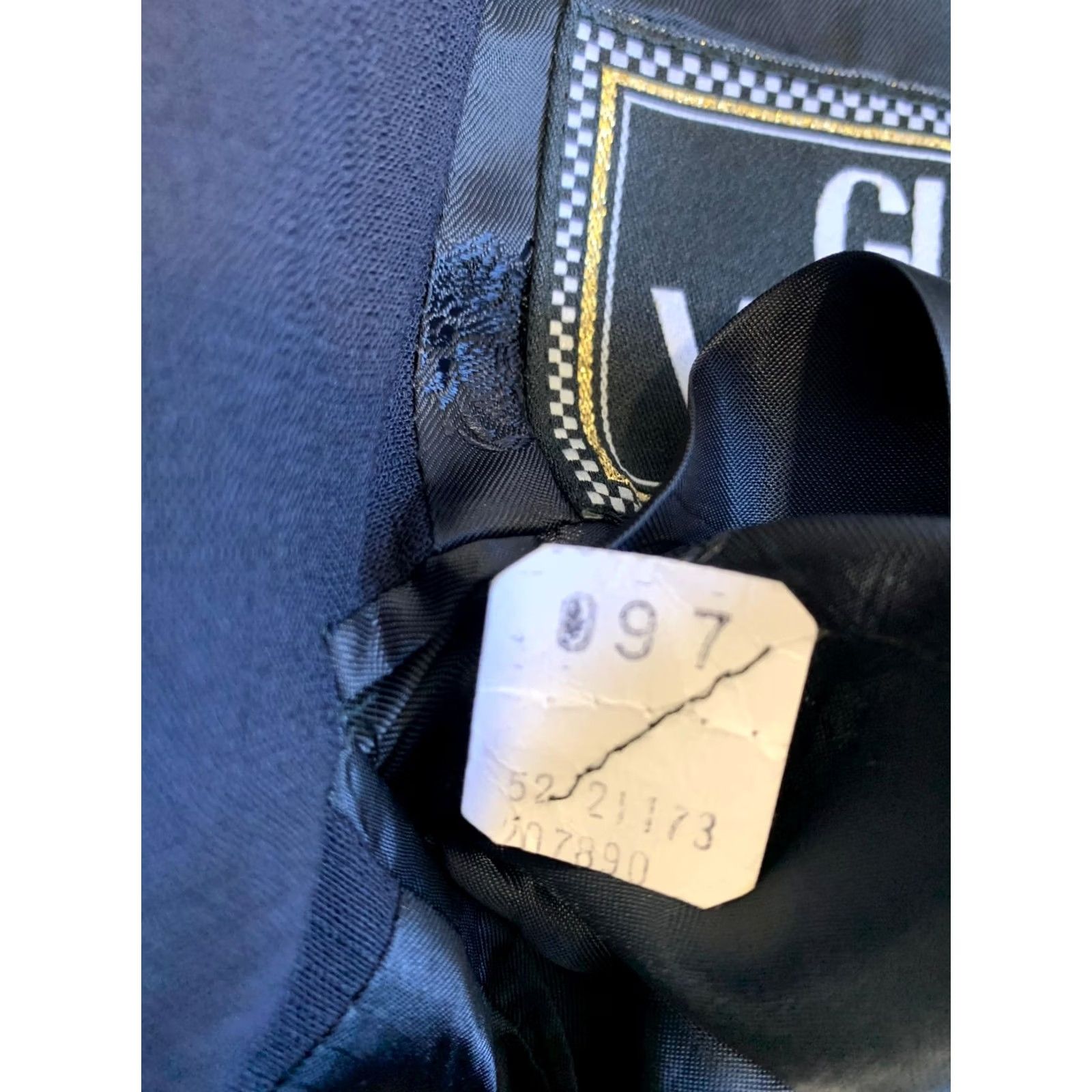 Versace VINTAGE Versace Blazer / Suit Jacket Men’s 42L Black Gianni Versace Couture Made in Italy 2 Piece 3-Button Tailored Blazer Size 42R - 7 Thumbnail