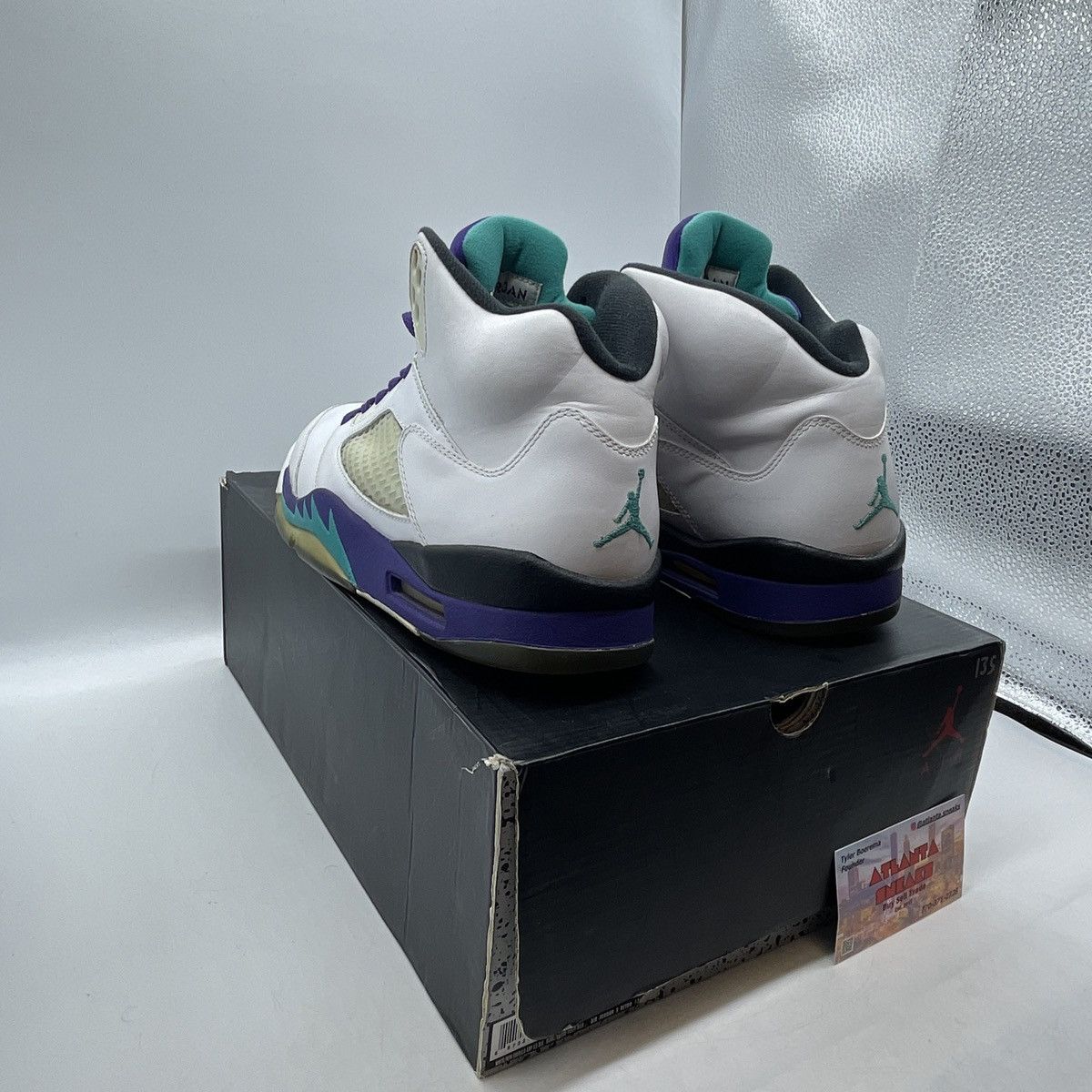 Jordan Brand Air Jordan 5 grape Size US 9.5 / EU 42-43 - 4 Thumbnail