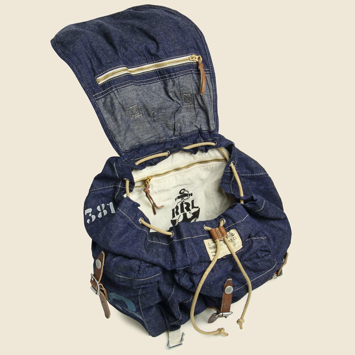 RRL Ralph Lauren RRL COLLINS BACKPACK / RUCKSACK Size 38 - 9 Thumbnail