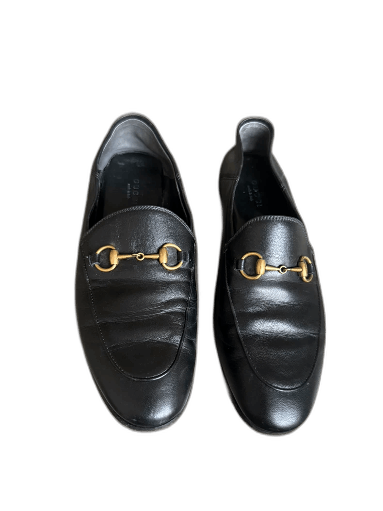Gucci Gucci SlipOn Loafers in Black Size 37.5-2505 Size US 7.5 / EU 40-41 - 1 Thumbnail