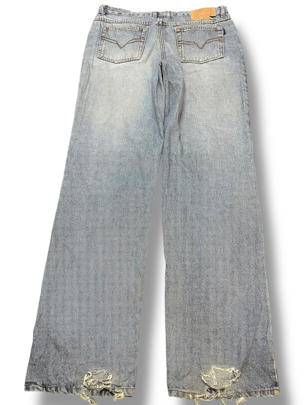 Japanese Brand × Southpole Vintage Bangbang Baggy Faded Denim Size US 33 - 6 Thumbnail