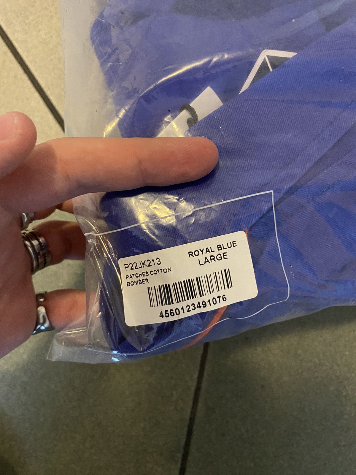 Palace Palace Patches Bomber – Summer ’22, Royal Blue Size US L / EU 52-54 / 3 - 16 Thumbnail