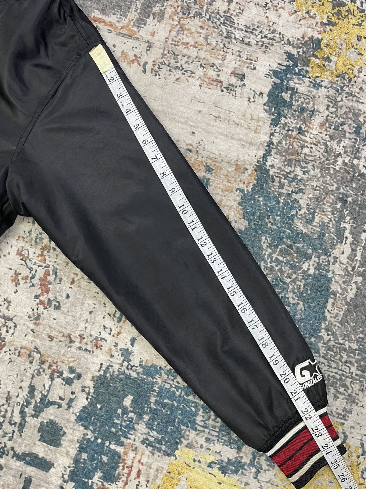 Japanese Brand Mark Gonzales NFL Starter Parody Hooded Bomber Jacket Size US S / EU 44-46 / 1 - 10 Thumbnail