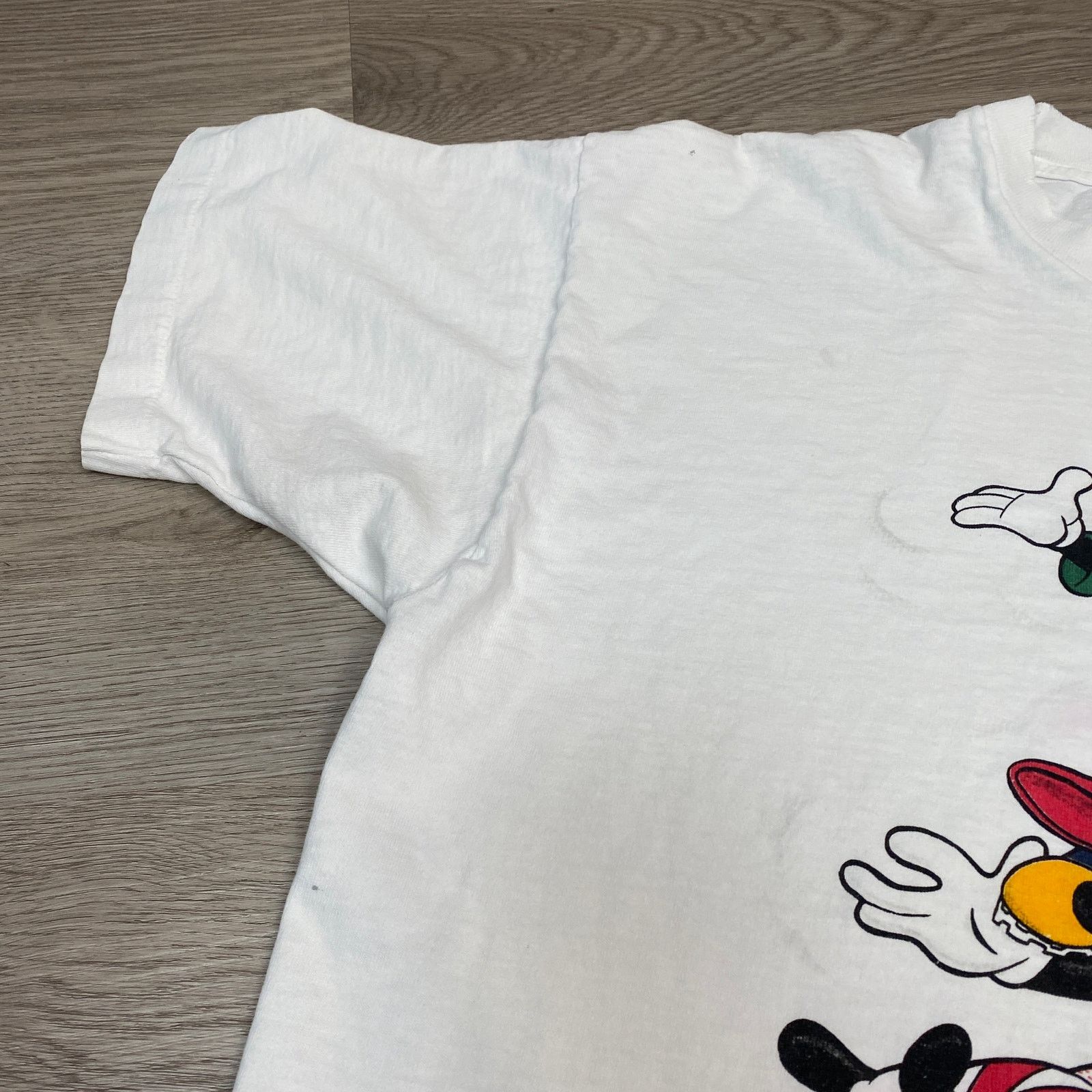 Mickey Unlimited × Vintage VTG 90s Mickey Unlimited Minnie Goofy Single Stitch Shirt OS Size US XL / EU 56 / 4 - 13 Thumbnail