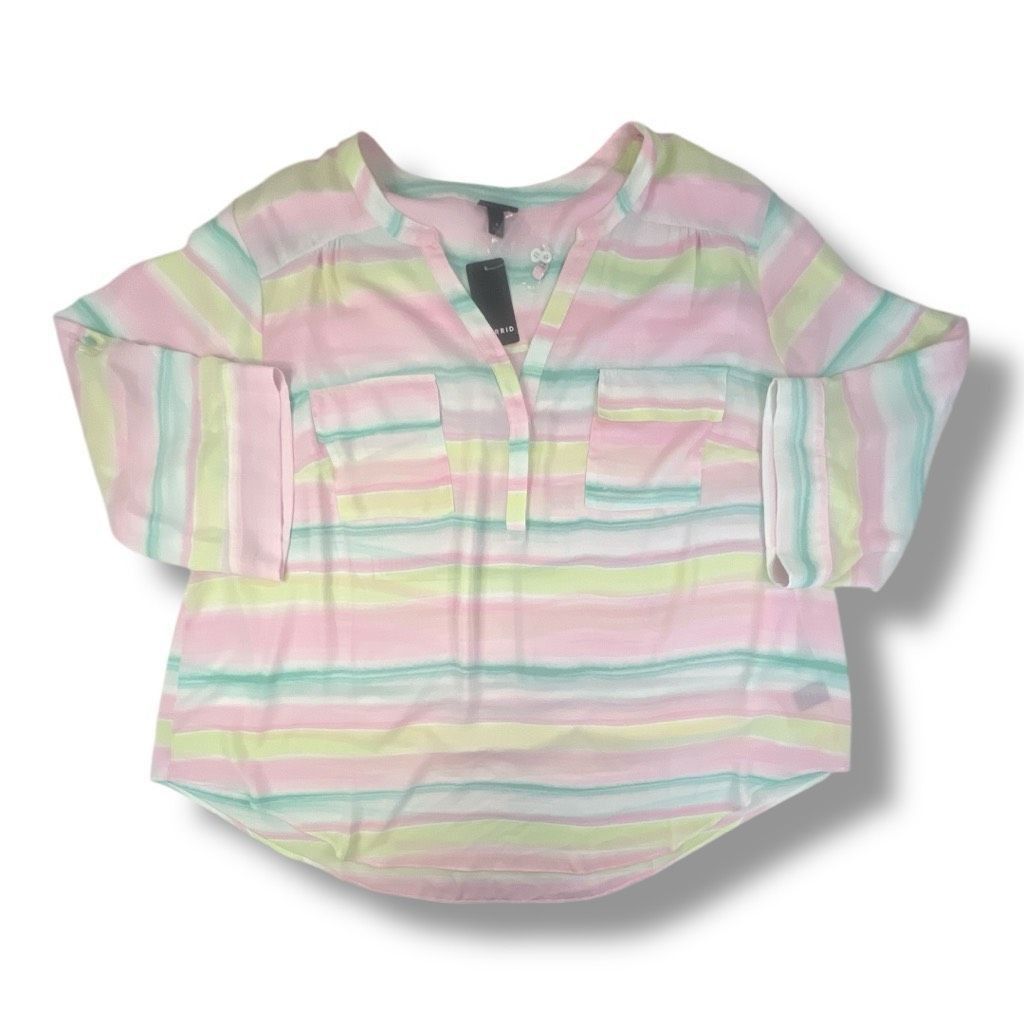 Other Torrid Harper Georgette Sheer Lightweight Flowy 3/4 Sleeve B Size 4XL / US 24-26 - 1 Thumbnail