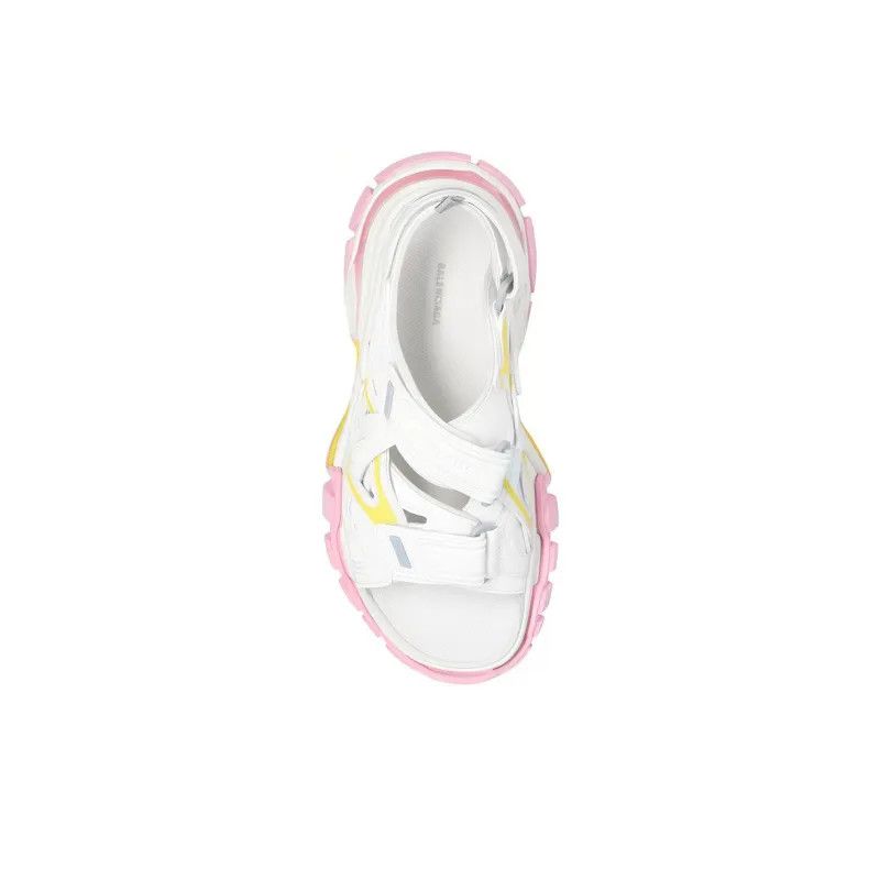 Balenciaga o1mt1gz1124 Track 2.0 Beach Sandals in Multicolor Size US 11 / IT 41 - 4 Thumbnail