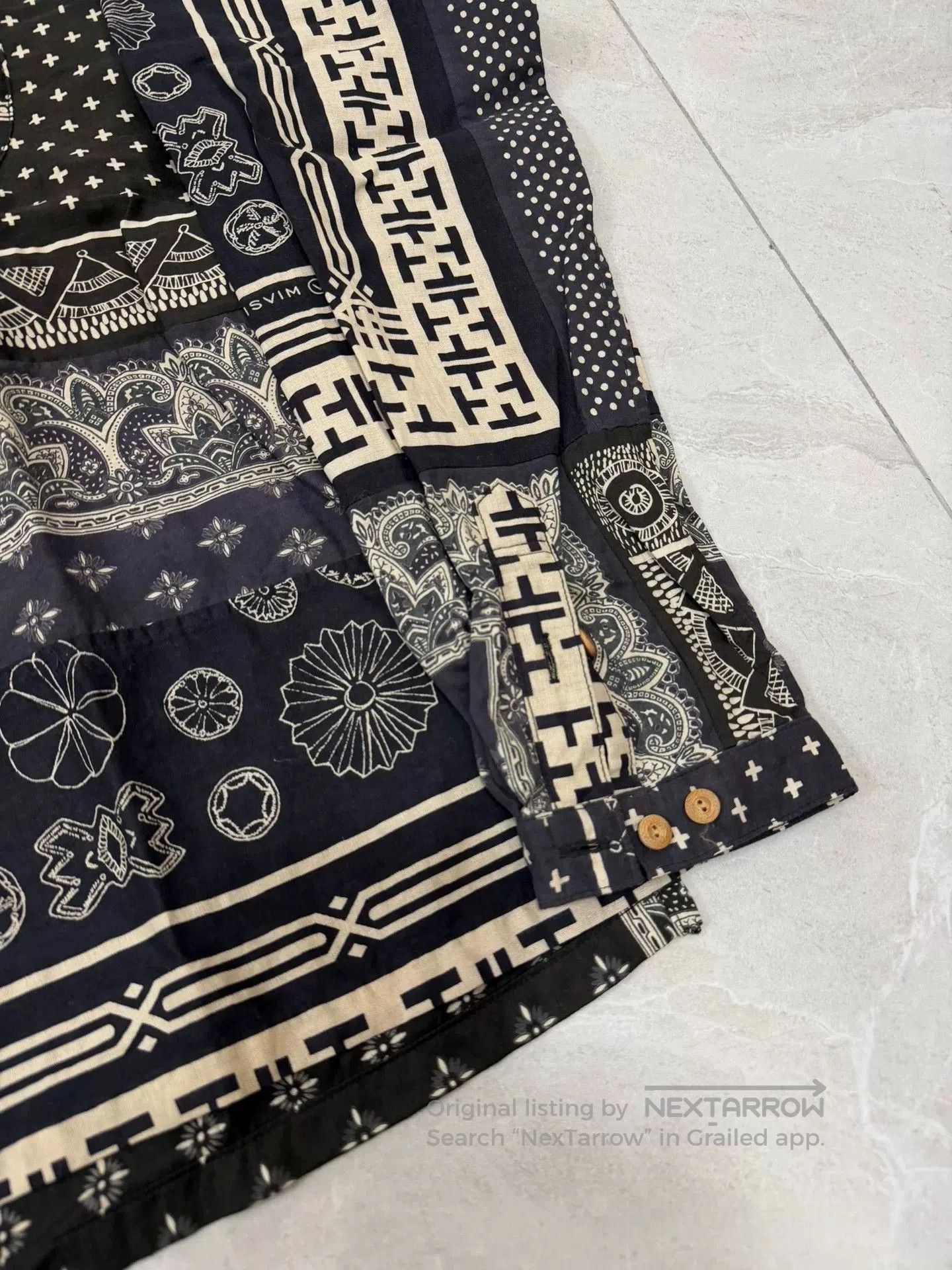 Visvim VISVIM 19SS ICT TUNIC P.O. Black Paisley. Size US M / EU 48-50 / 2 - 3 Thumbnail