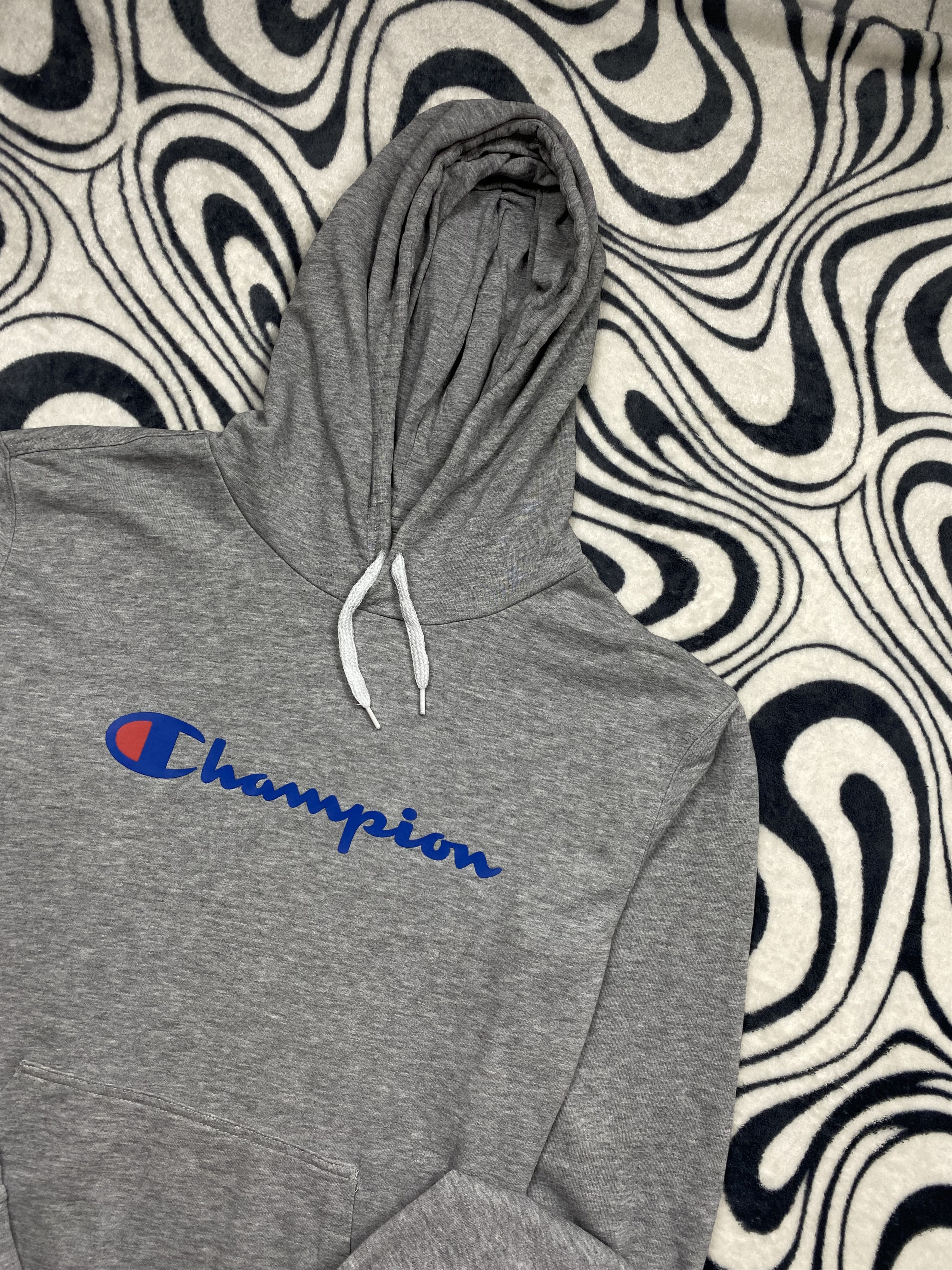 Champion Champion Vintage Mens Hoodie Y2K Size US XL / EU 56 / 4 - 2 Thumbnail