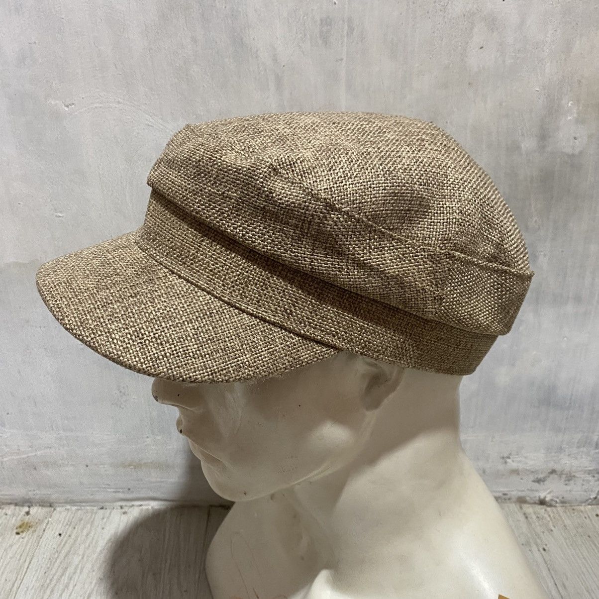 Other vintage linen newboys cap japanese brand azul by moussy Size ONE SIZE - 3 Thumbnail