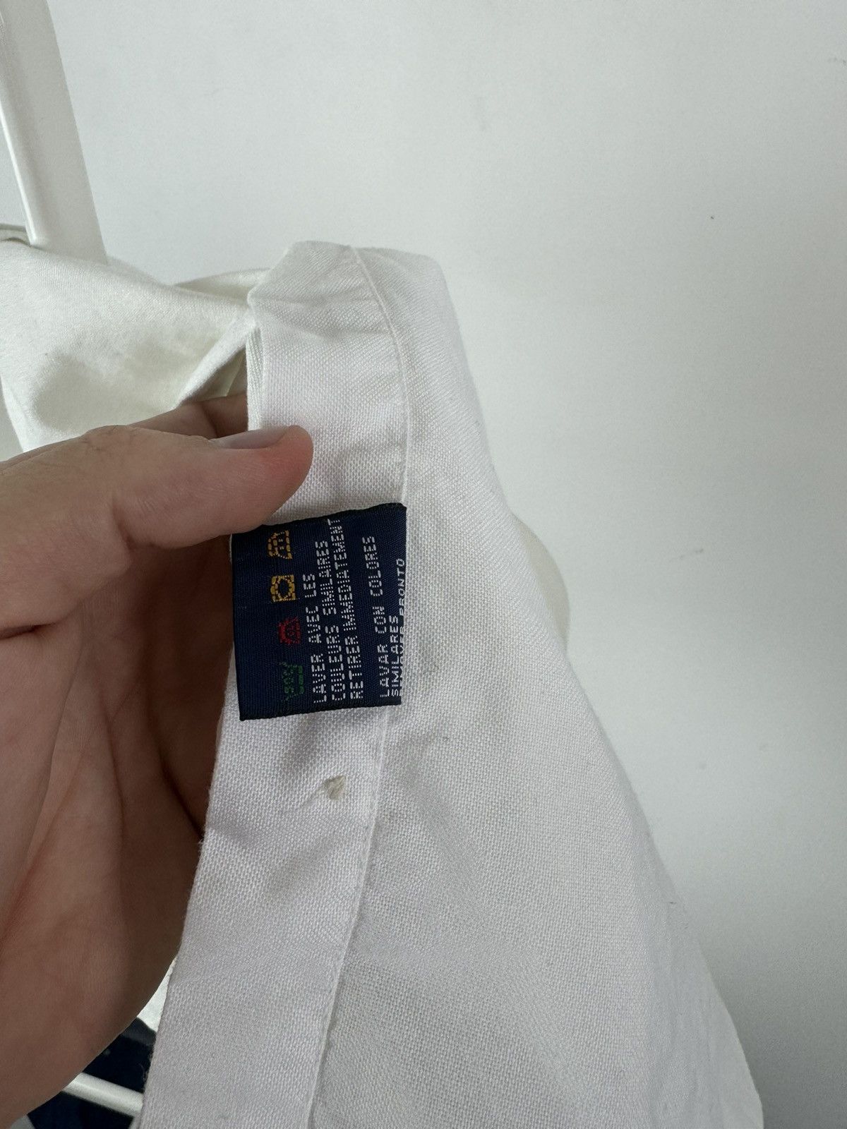 Tommy Hilfiger × Vintage Vintage Tommy Hilfiger Small Pocket Logo Shirt Size US L / EU 52-54 / 3 - 5 Thumbnail