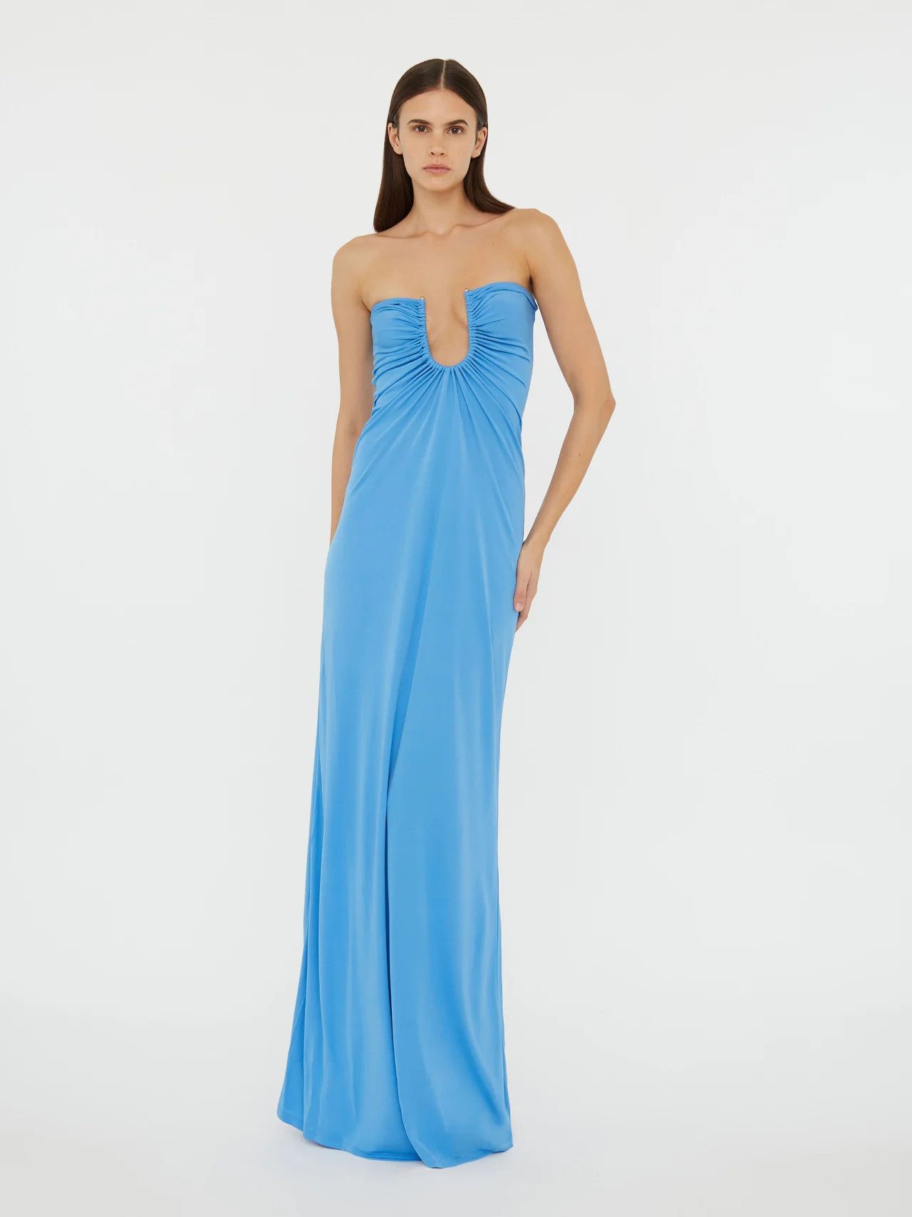 Christopher Esber Arced Palm Strapless Dress Size M / US 6-8 / IT 42-44 - 1 Thumbnail