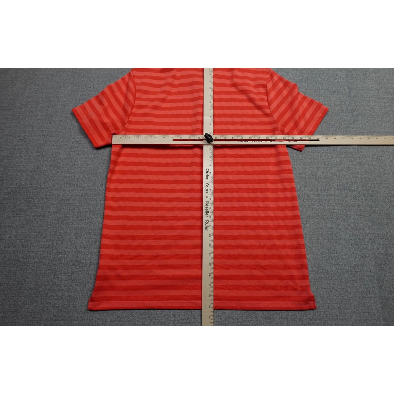 Nike Nike Golf Dri-FIT Polo Mens Large Red Stripe Shirt Size US L / EU 52-54 / 3 - 5 Thumbnail