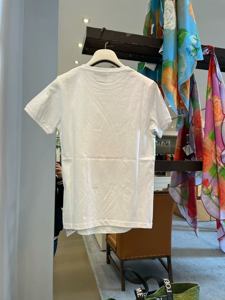 Loewe loewe white short sleeves 2504-Nextarrow Size US S / EU 44-46 / 1 - 4 Thumbnail