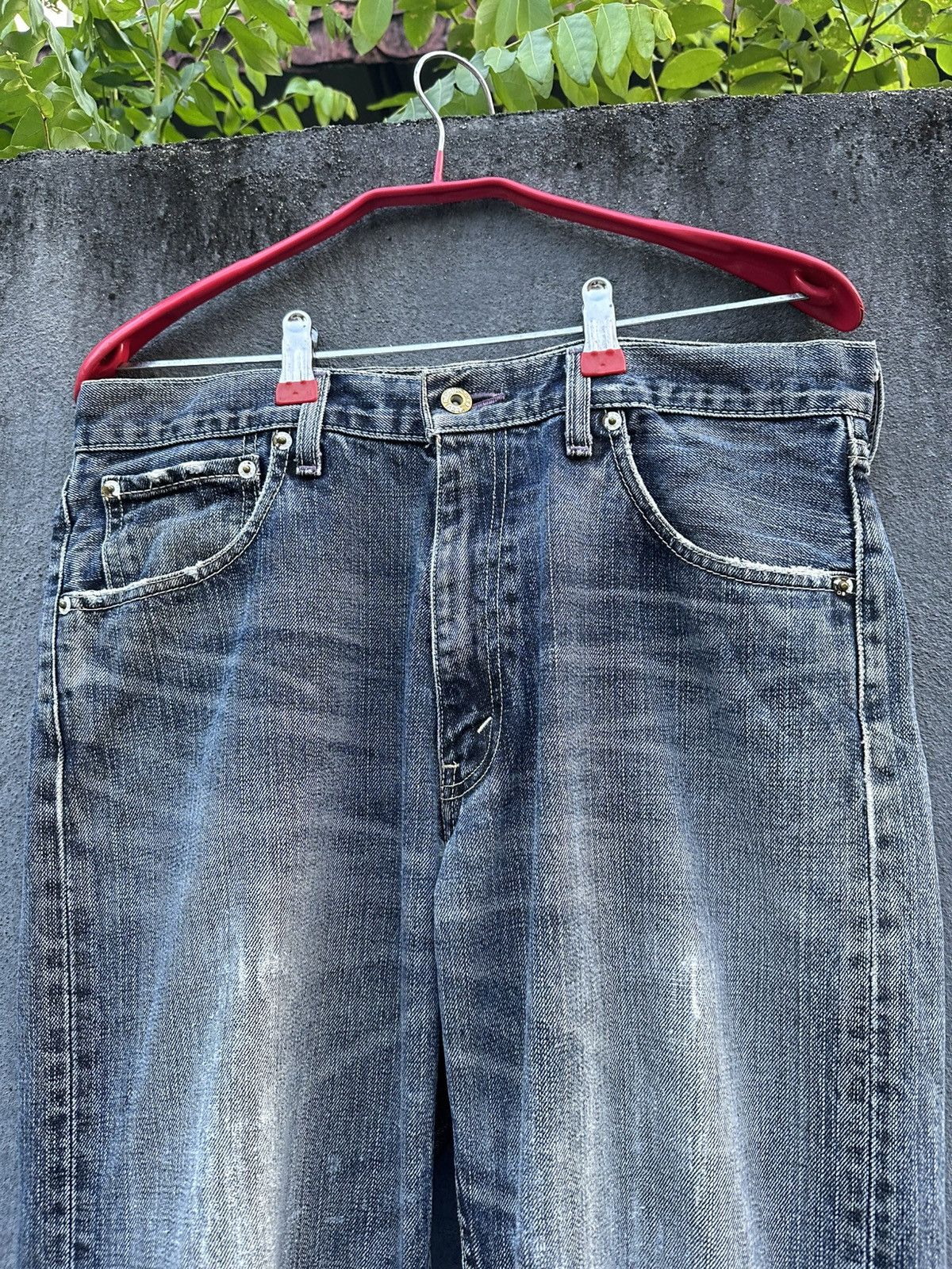 Levi's Vintage Clothing 👹Vintage Levi’s 503 Sanforized Baggy Jeans Size US 32 / EU 48 - 6 Thumbnail